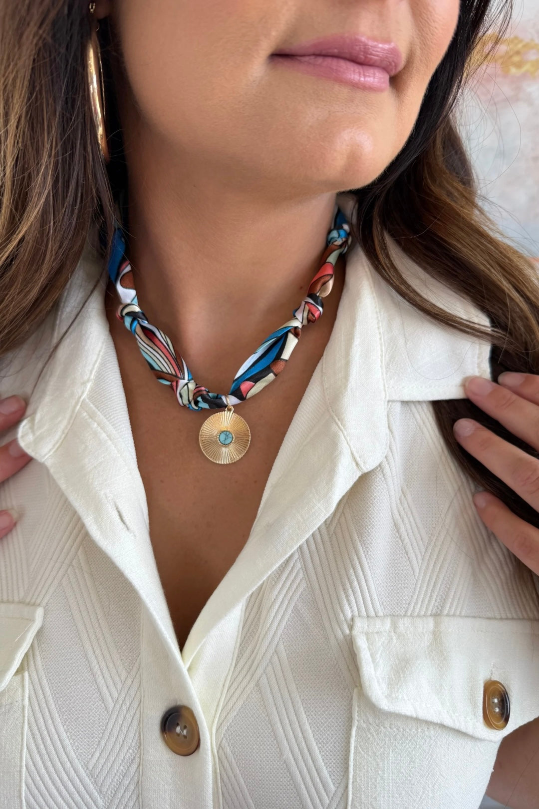 Fabulous & Trendy Scarf Necklace