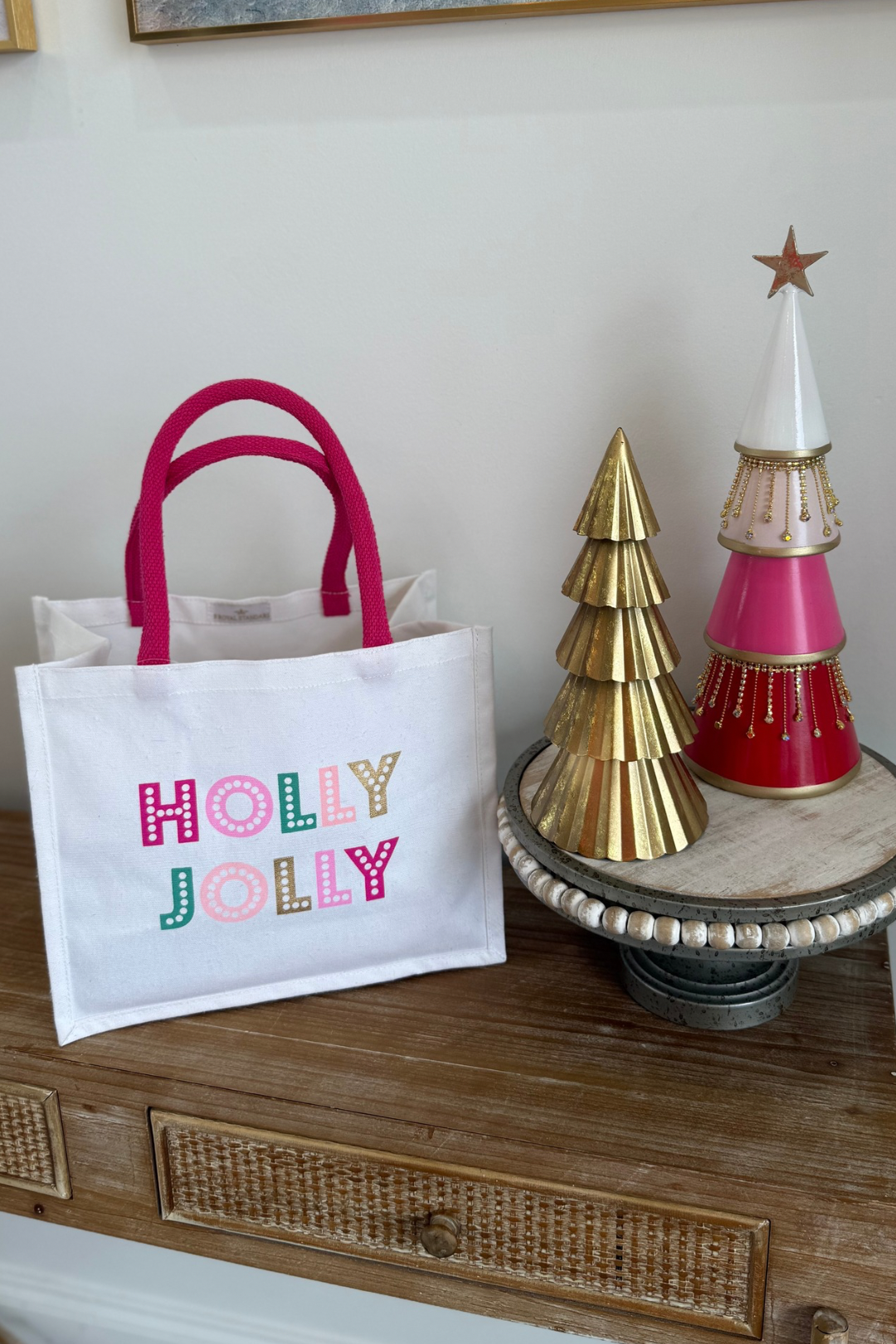 Holly Jolly Medium Tote