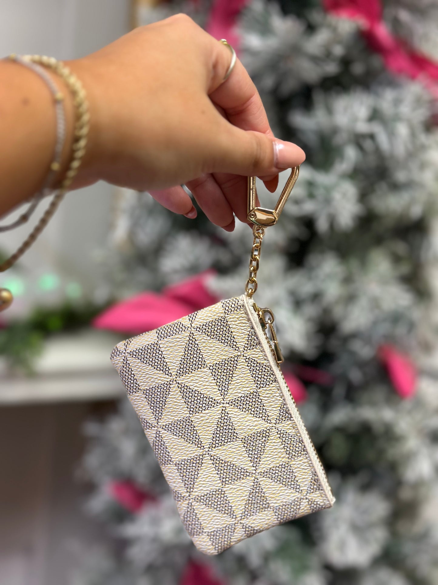 Designer Inspired Keychain Coin Card Holder*Doorbuster*FINAL SALE*