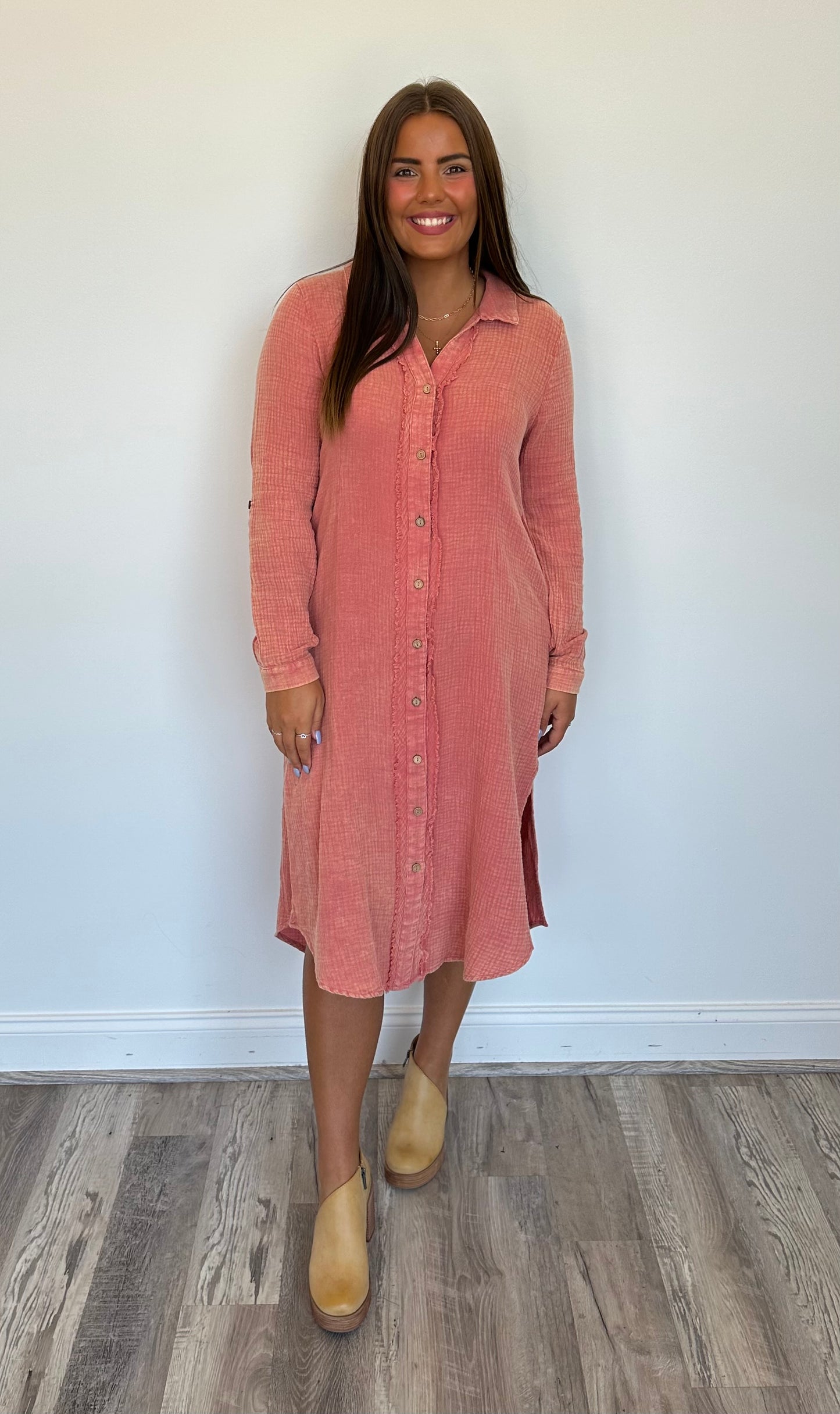 Endless Weekend Gauze Midi Dress **Final Sale**