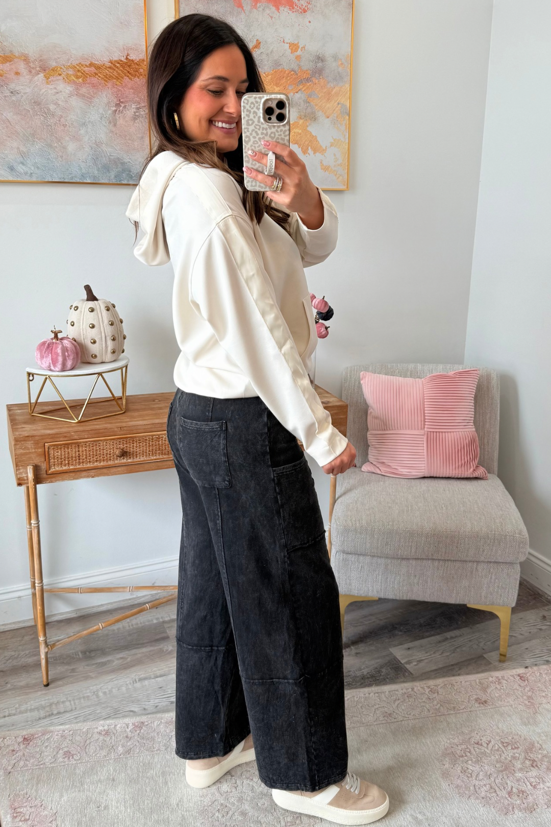 Effortless Style Washed Pant