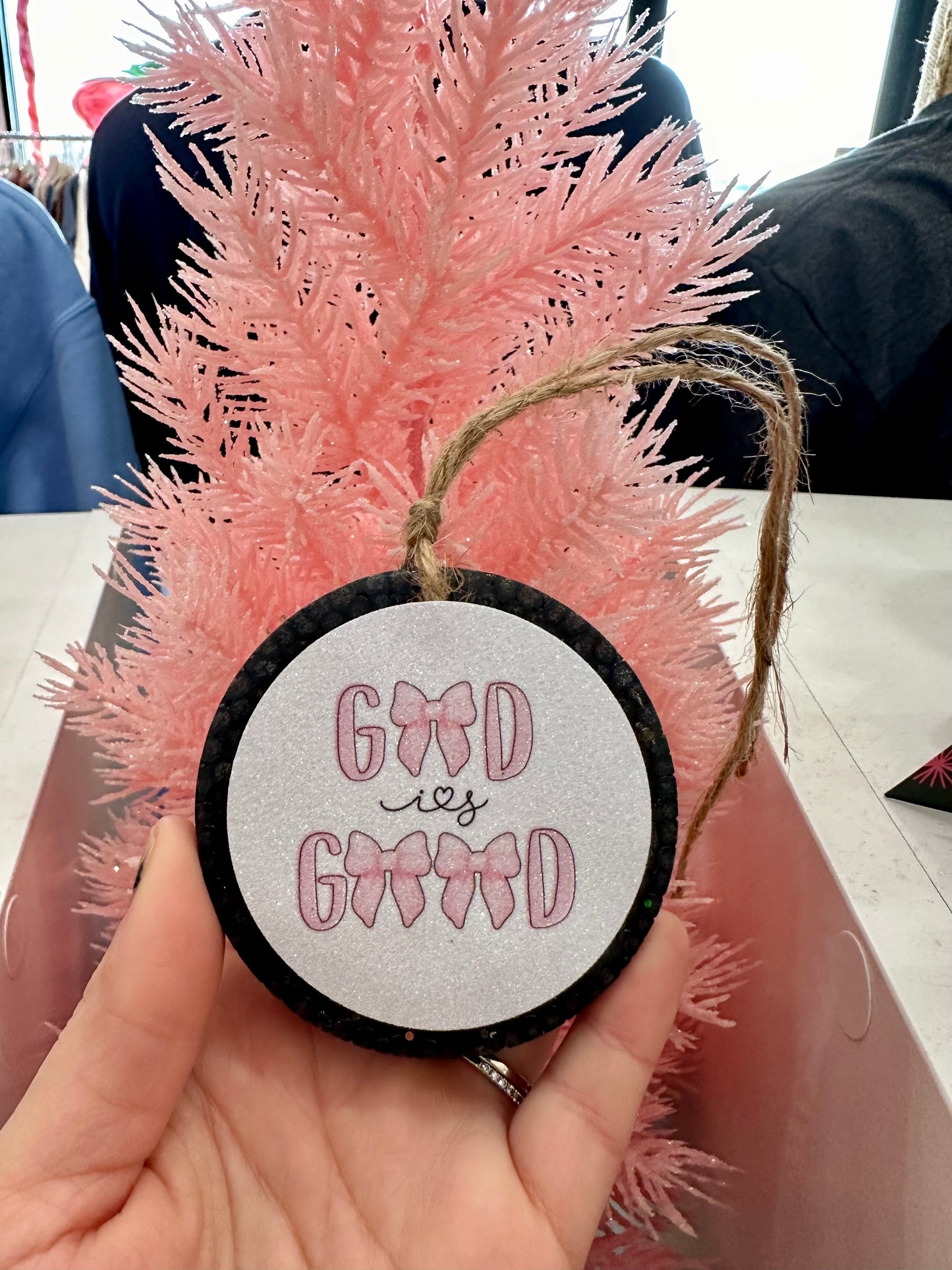 God is Good Bow Freshie