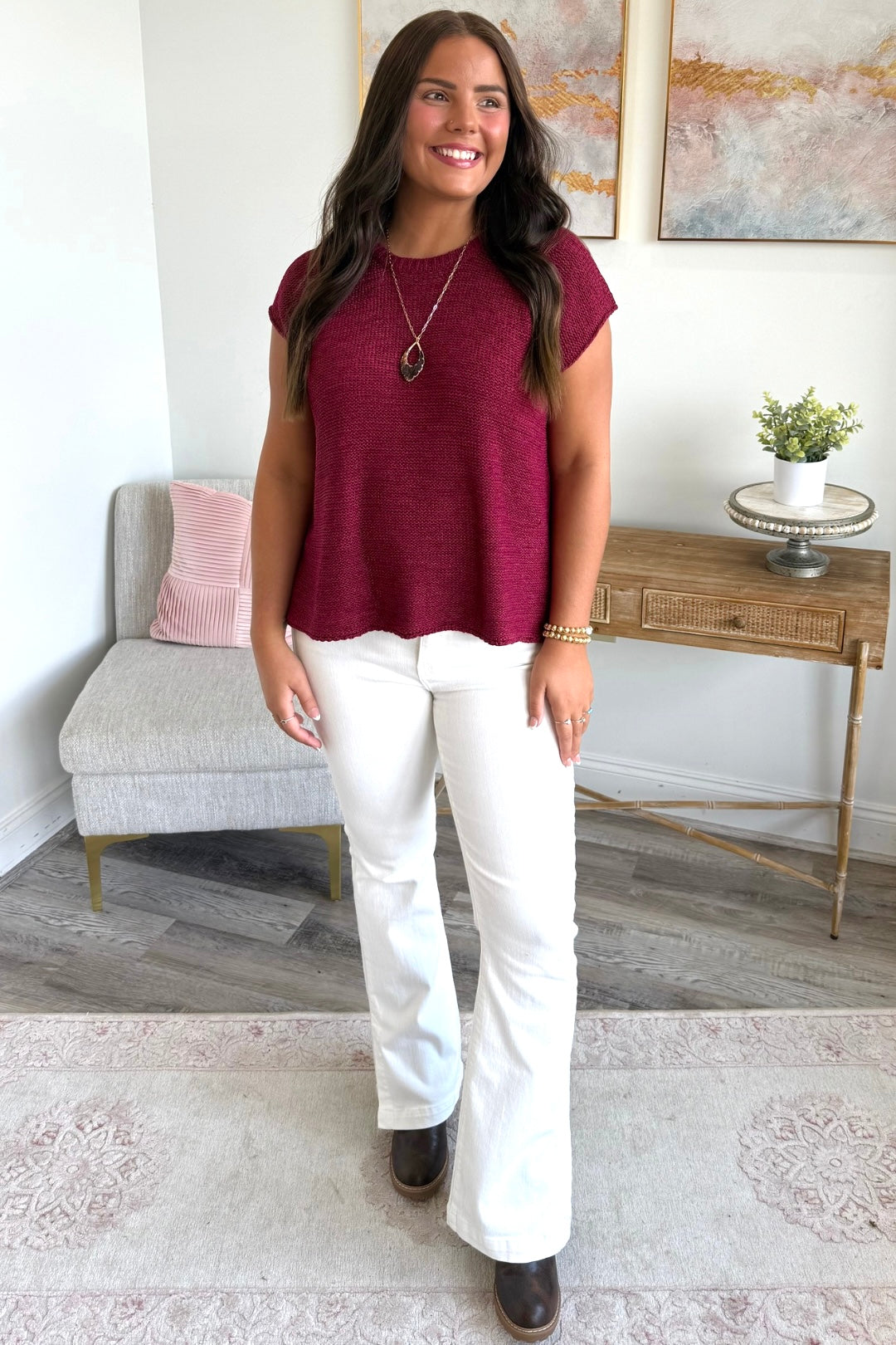 Cozy Transition Knit Top