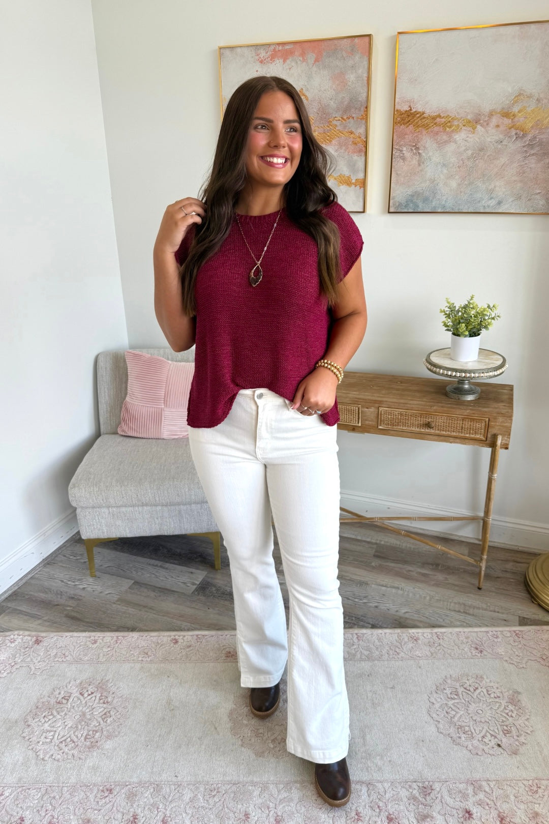 Cozy Transition Knit Top