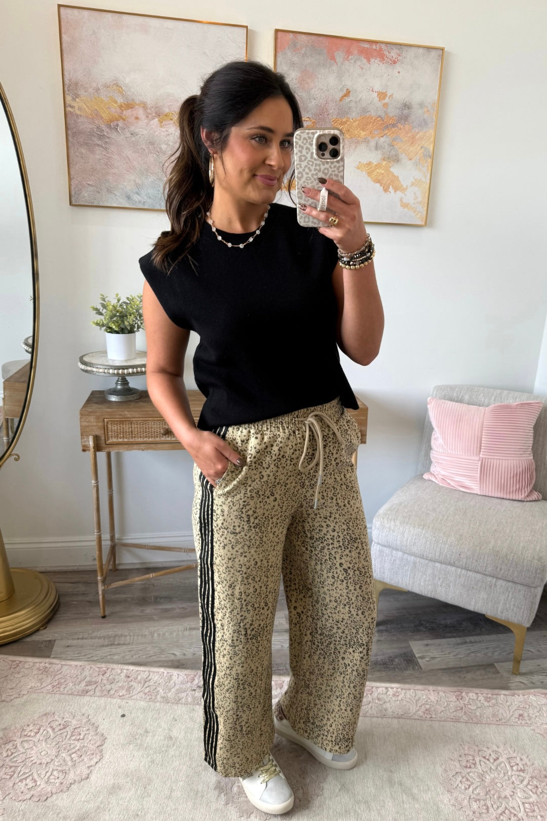 Onyx Edge Sweater Top