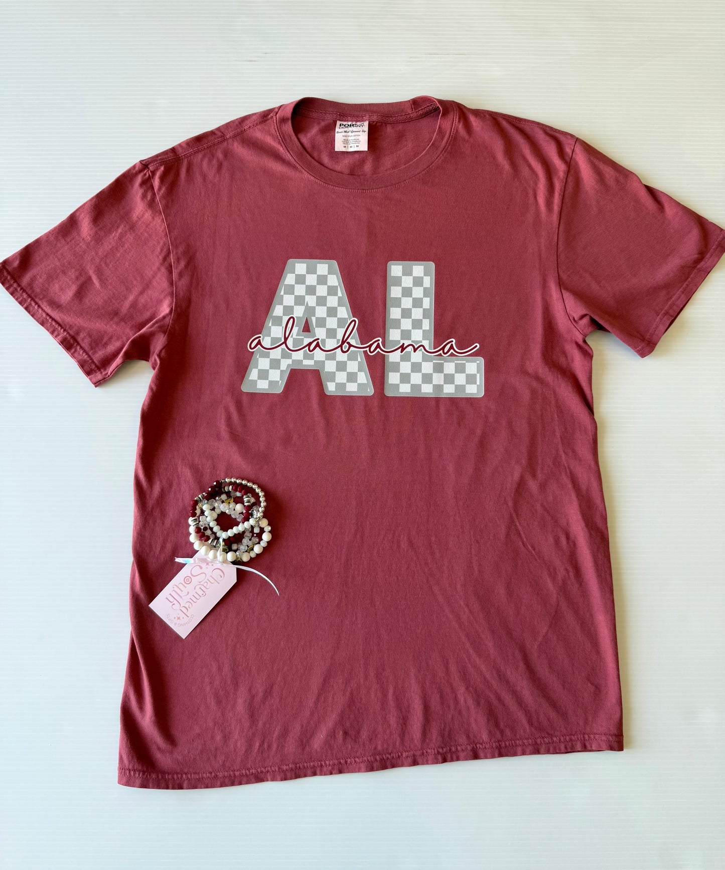 Alabama Tailgate Checks Tee