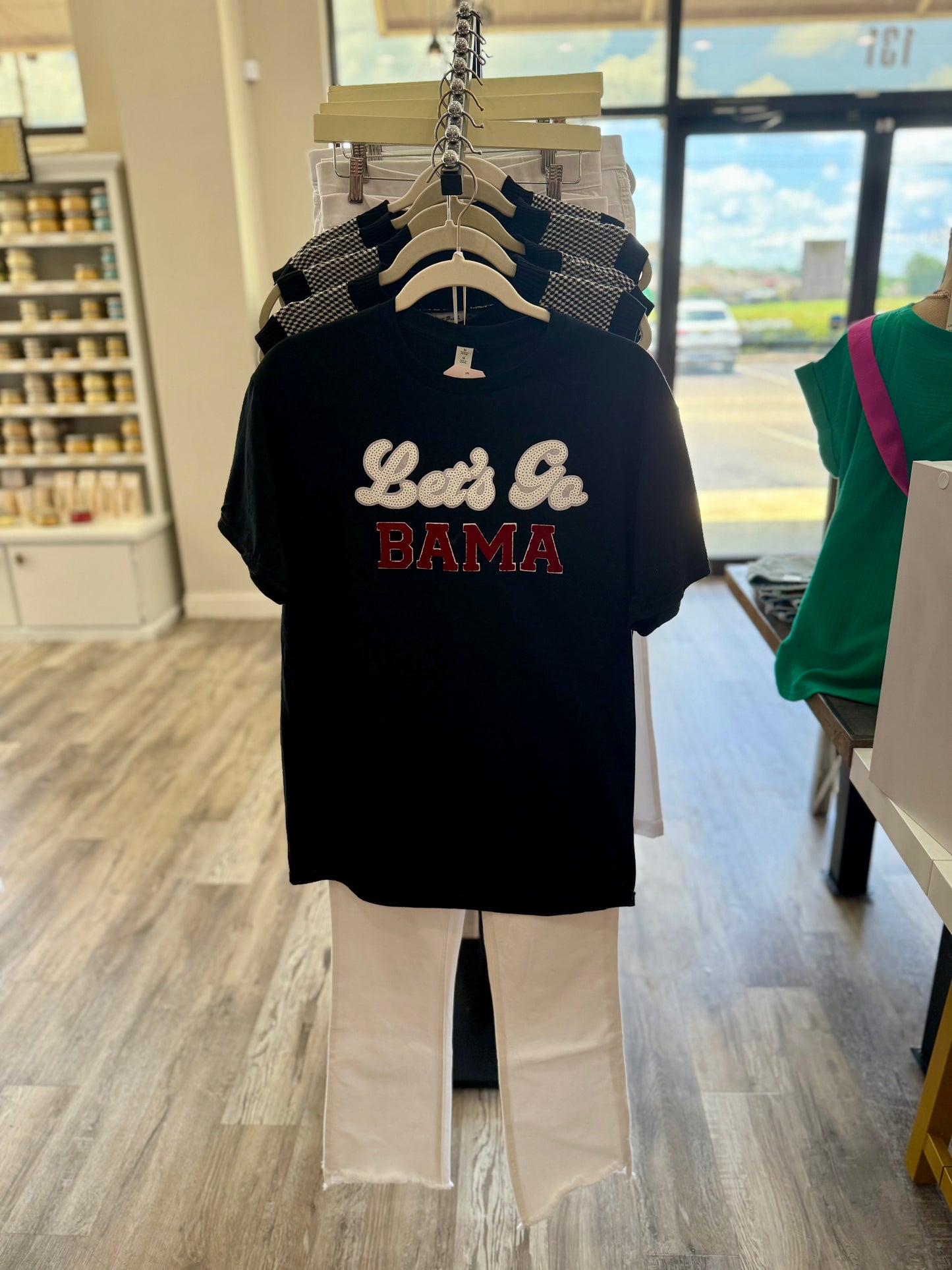 Let's Go Bama Sequin Tee