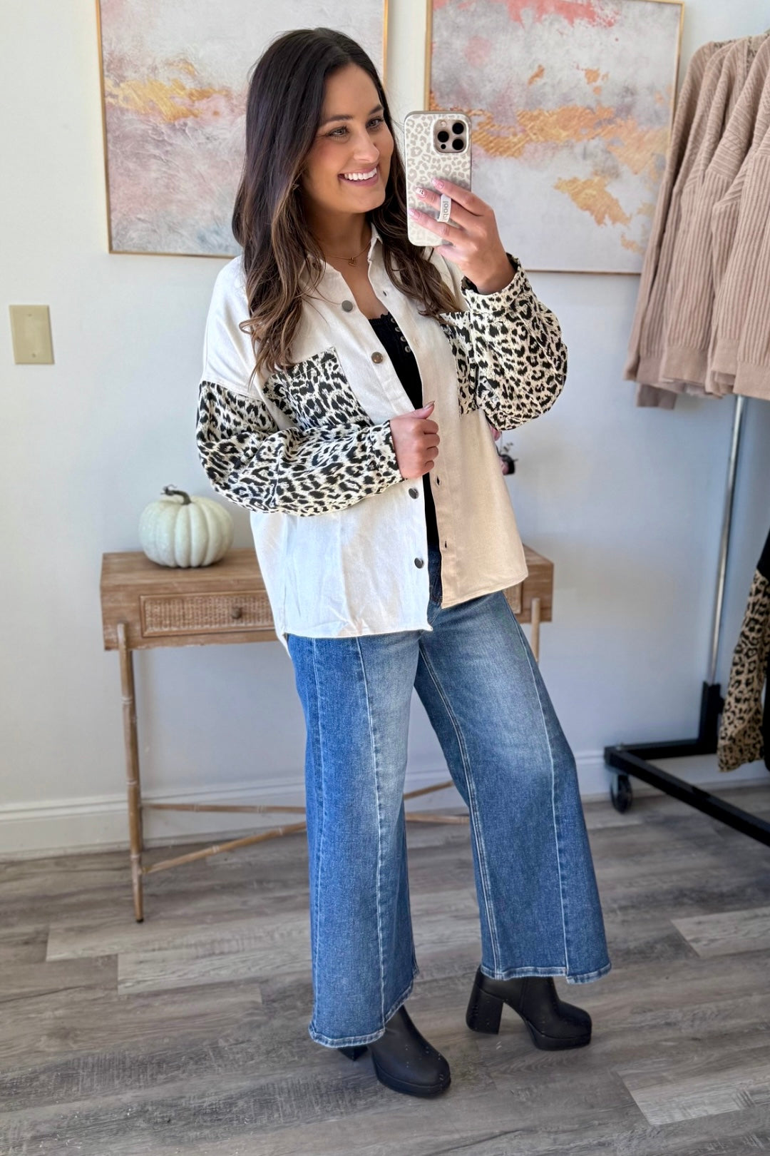 Everyday Wild Shacket  **Final Sale**