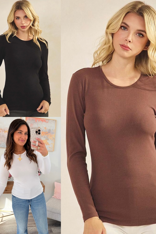 Pure Comfort Ribbed Top