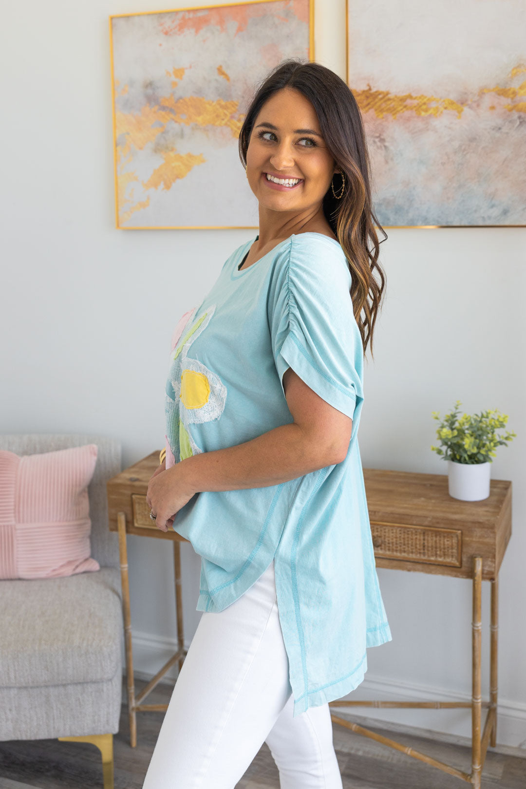 Peace & Petal Top