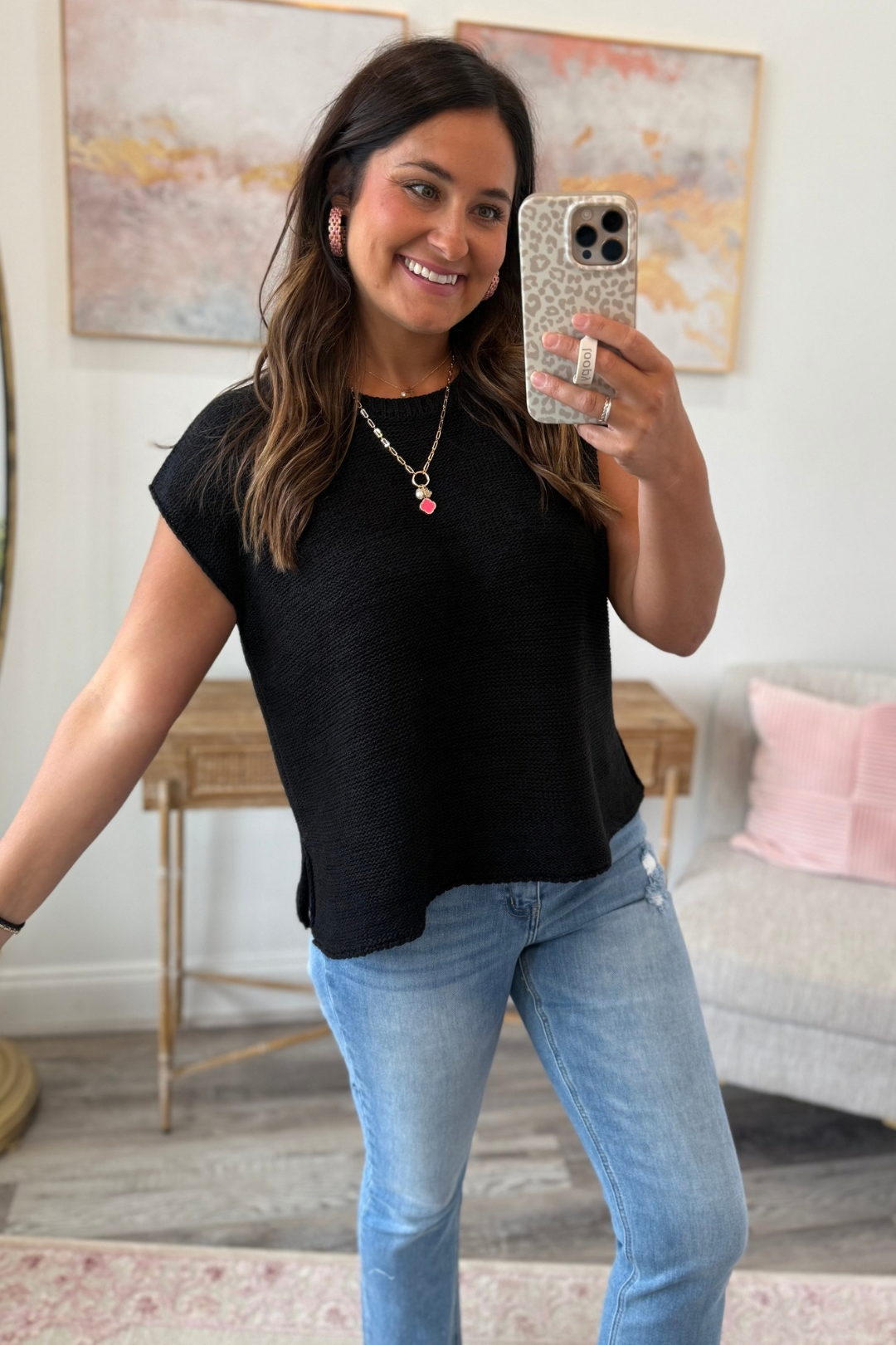 Cozy Transition Knit Top