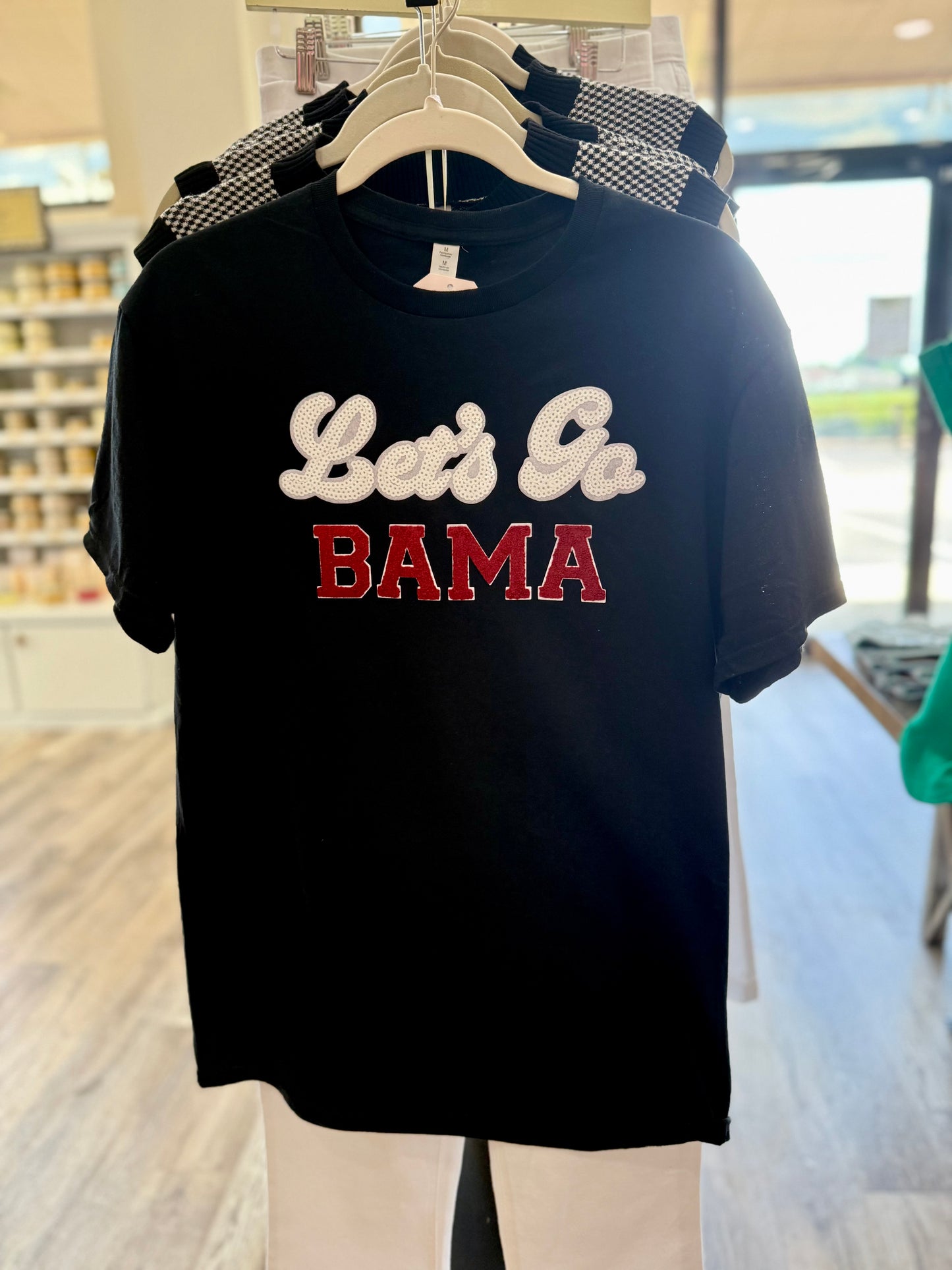 Let's Go Bama Sequin Tee