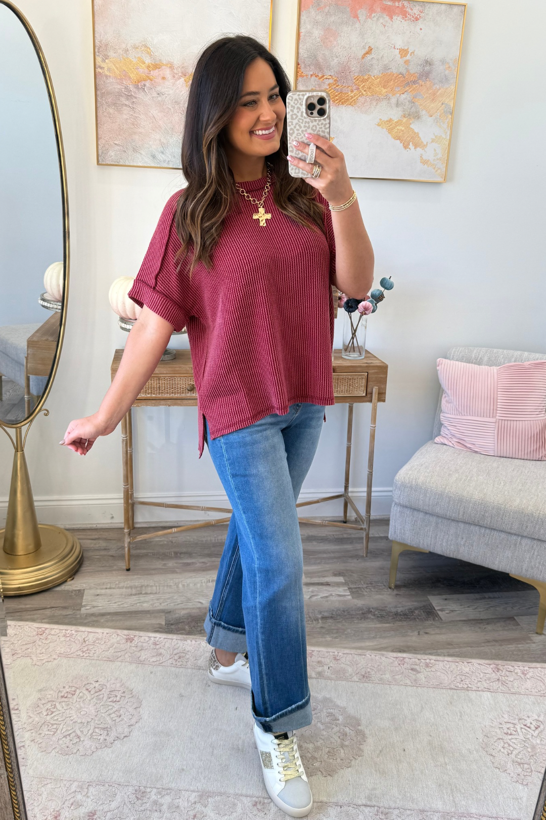 RibEdge Top  **Final Sale**Online Only**