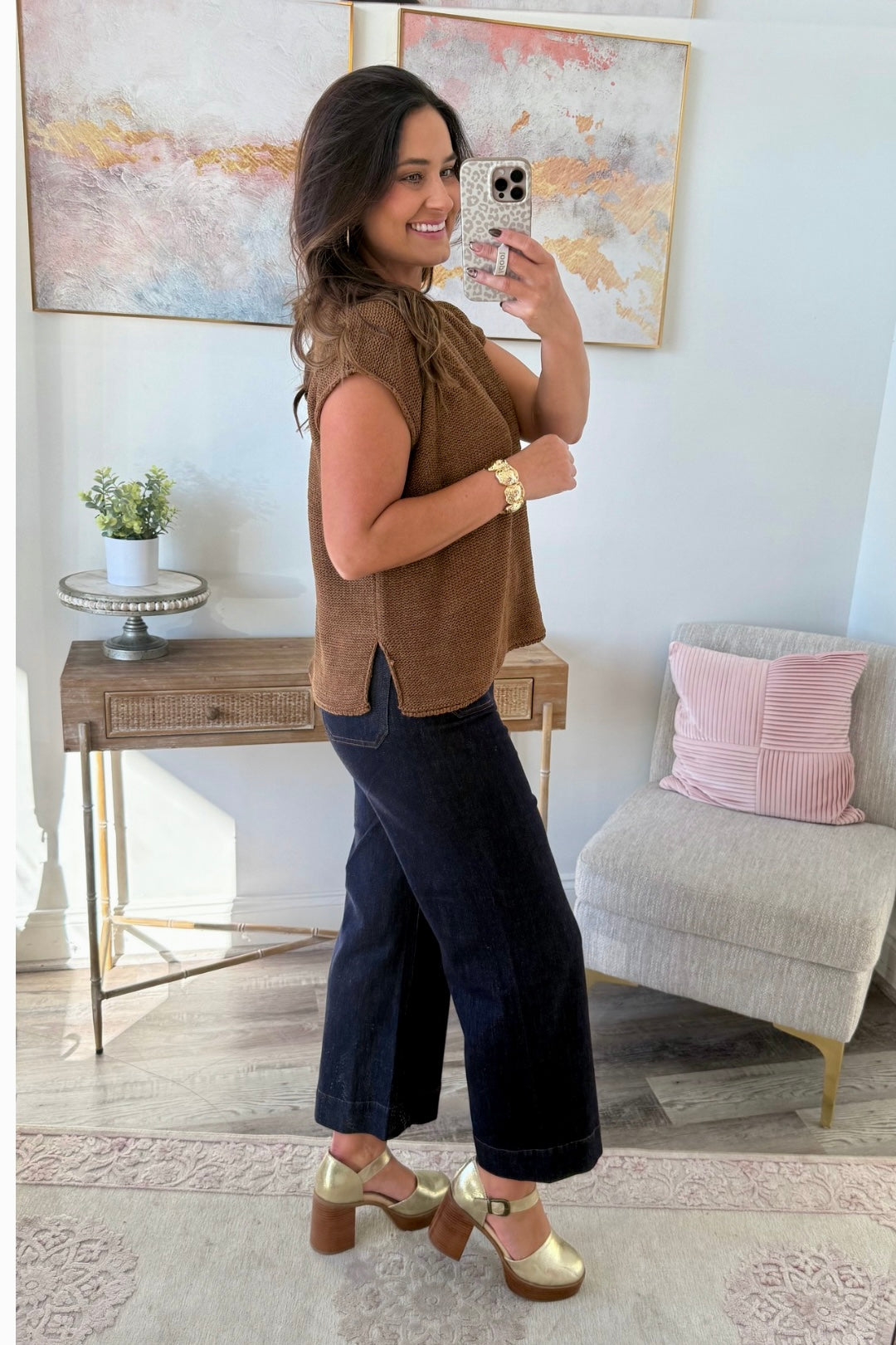 Cozy Transition Knit Top