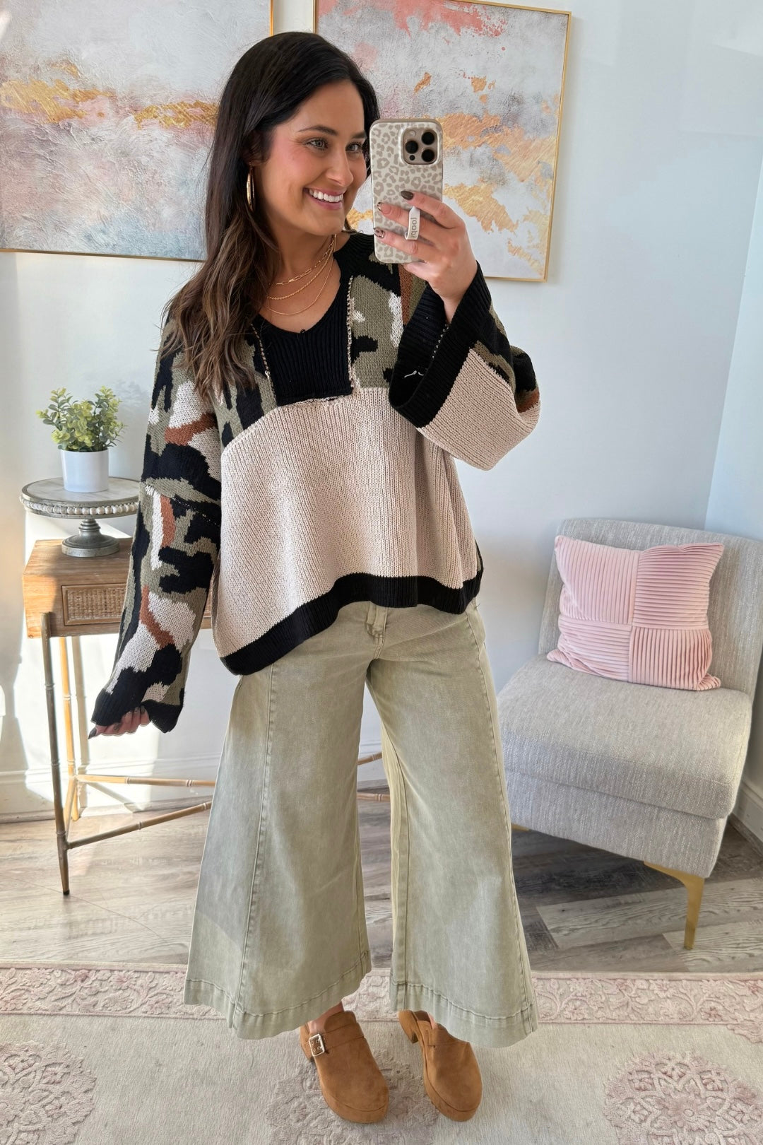 Urban Camo Sweater