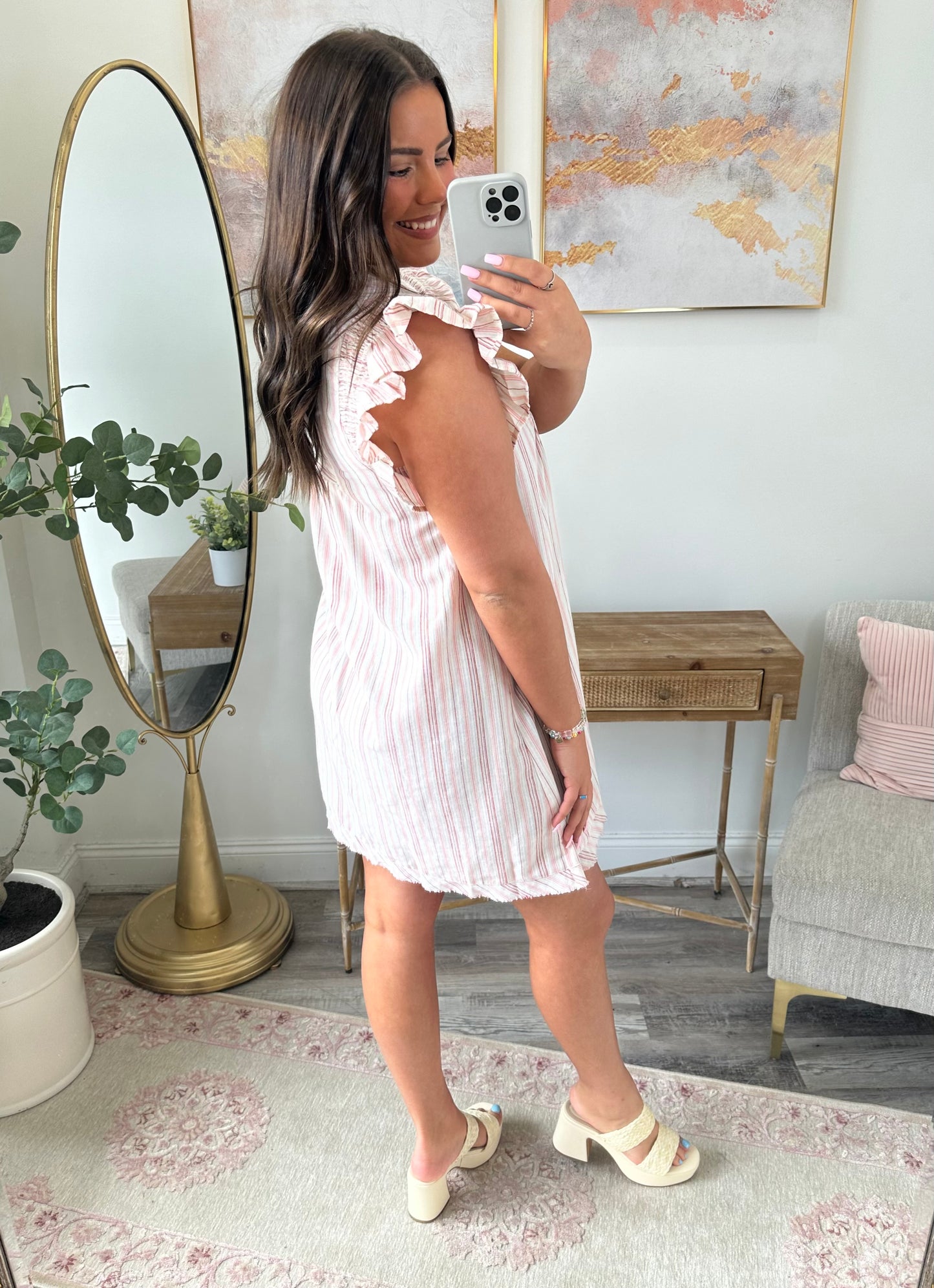 Sunny Days Striped Dress