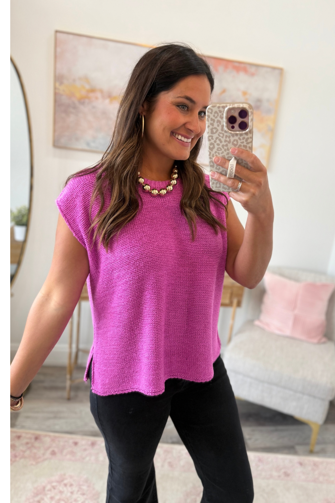 Cozy Transition Knit Top