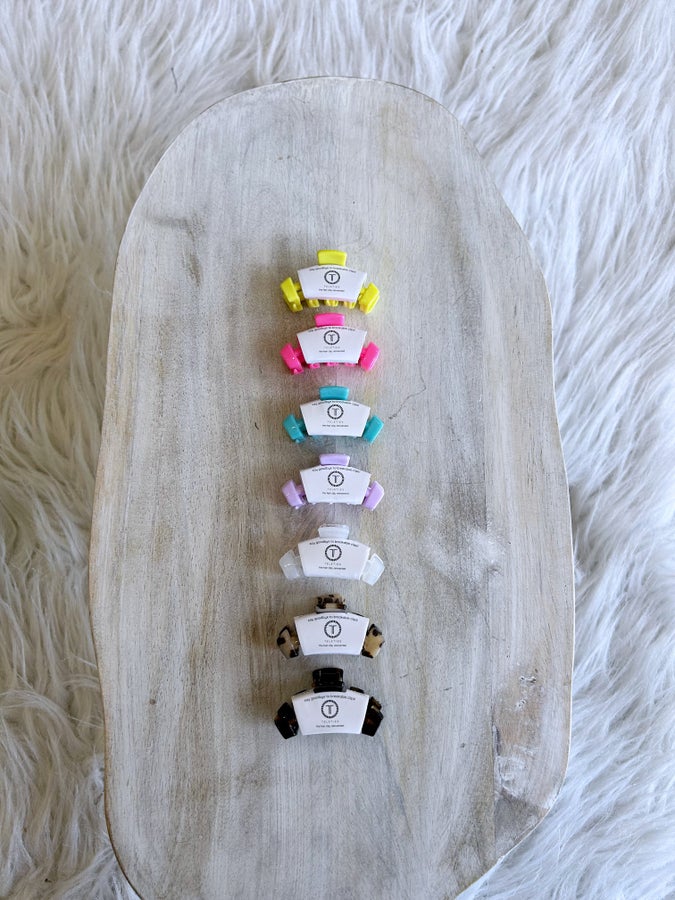 Mini Teletie Claw Clips