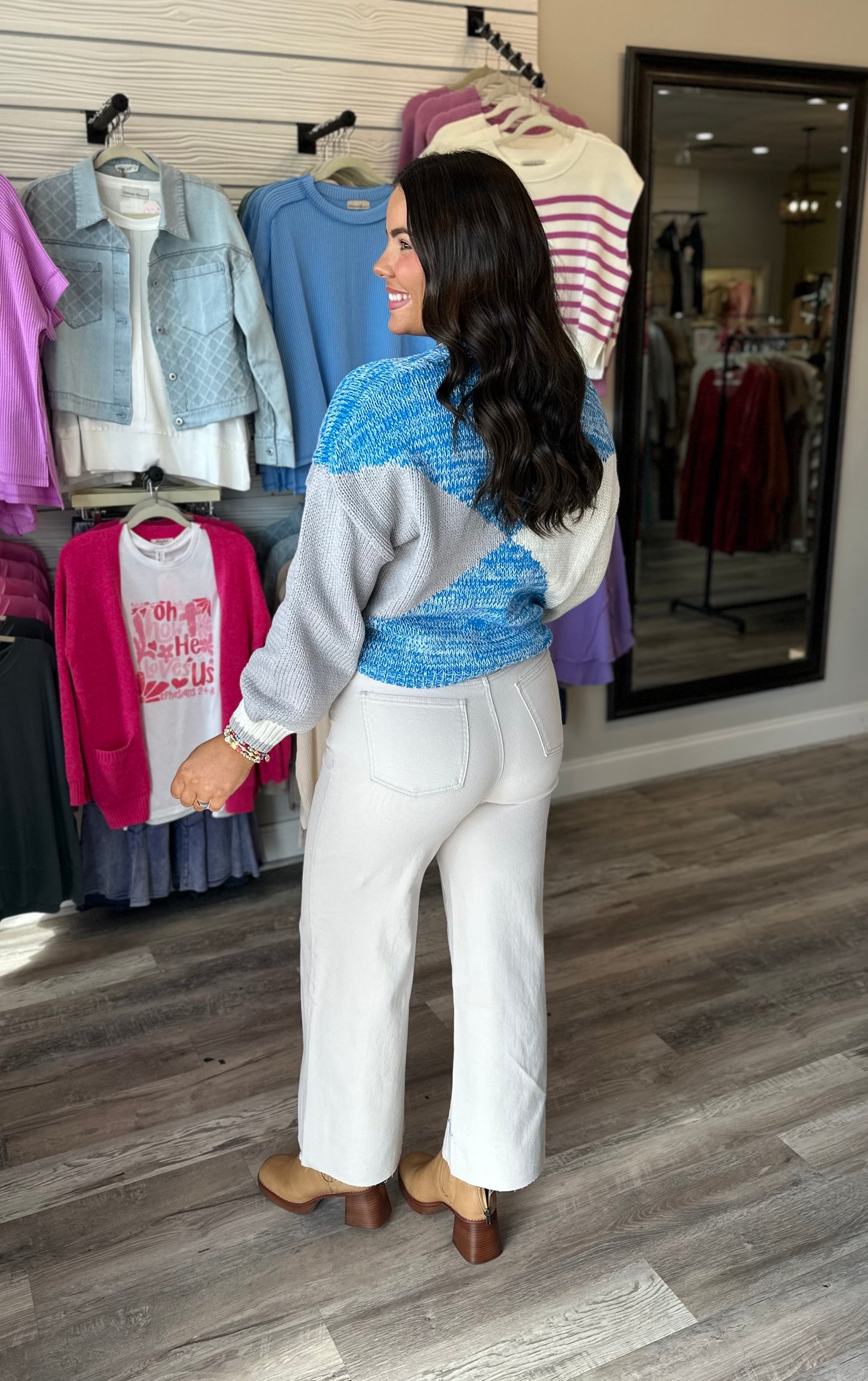 Frosty Kiss Sweater **Final Sale**