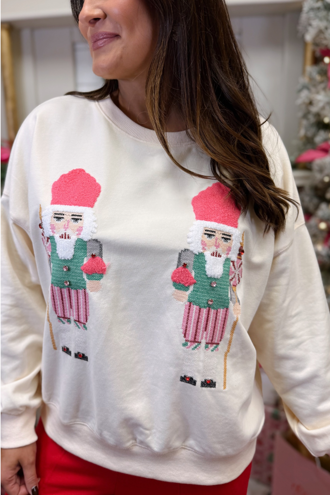 Holiday Magic Nutcracker Pullover