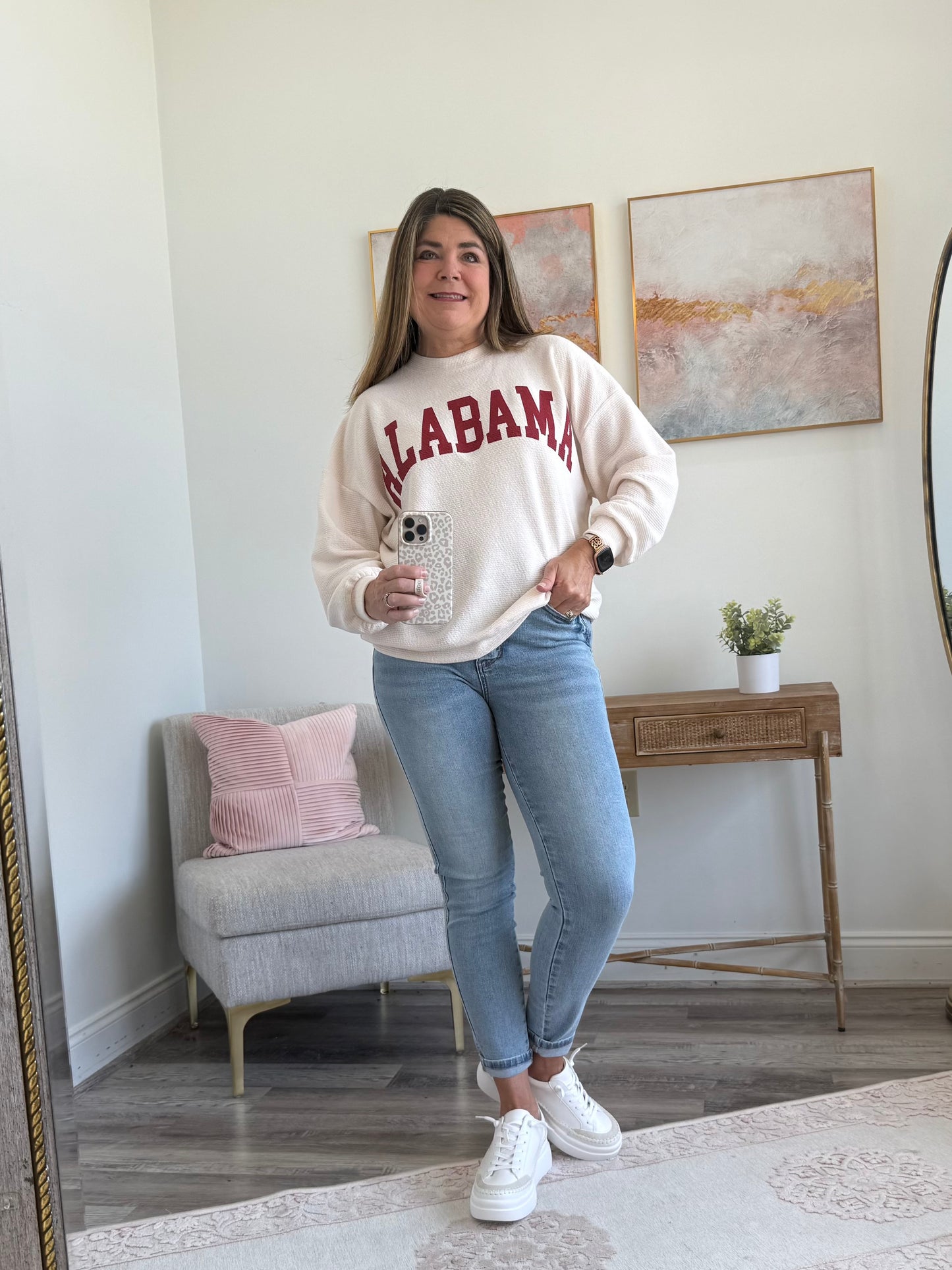Alabama Knit Gameday Pullover