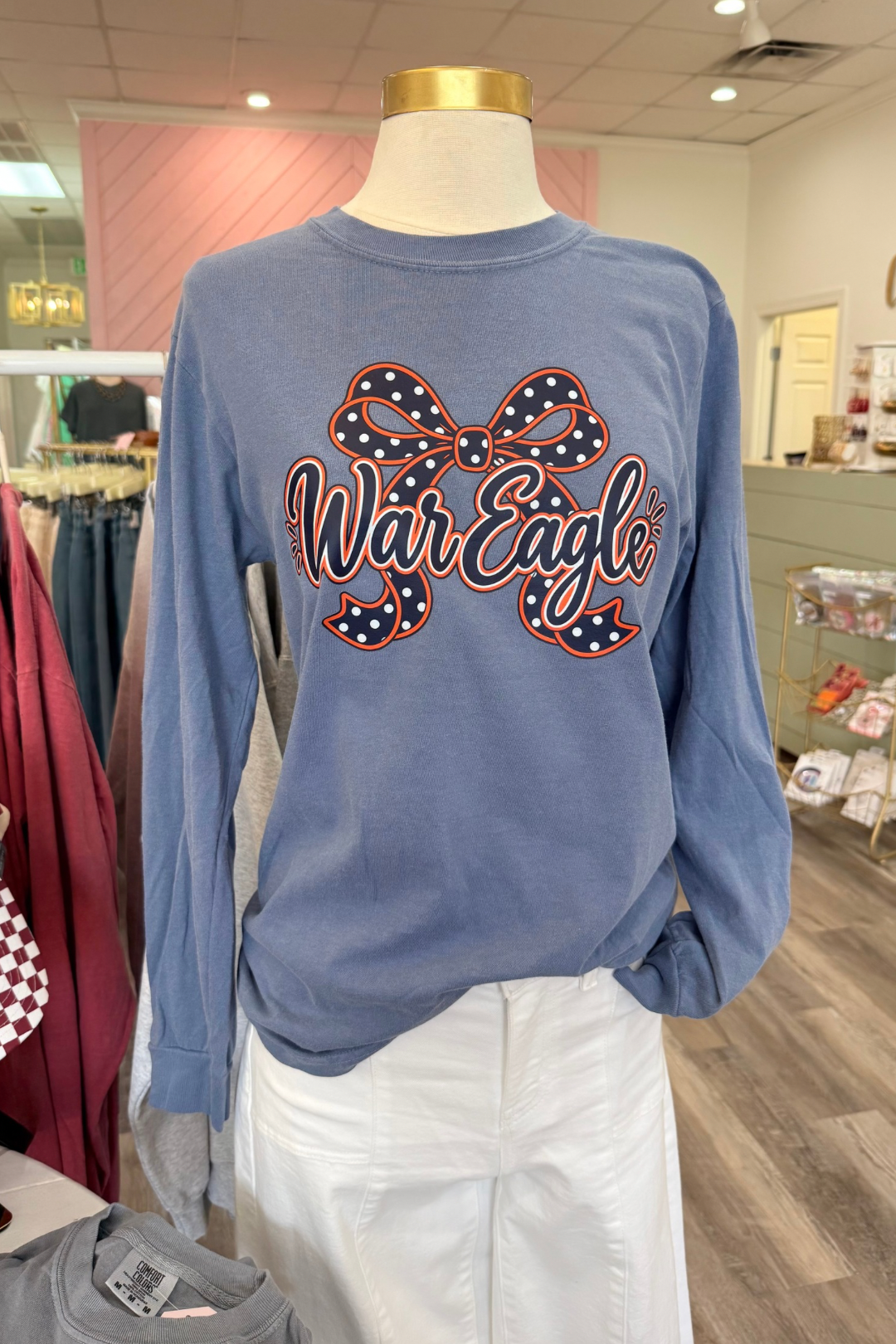 Dotty War Eagle Long Sleeve Tee