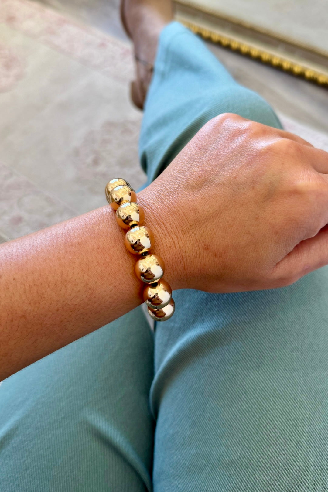 Evergold Bead Bracelet