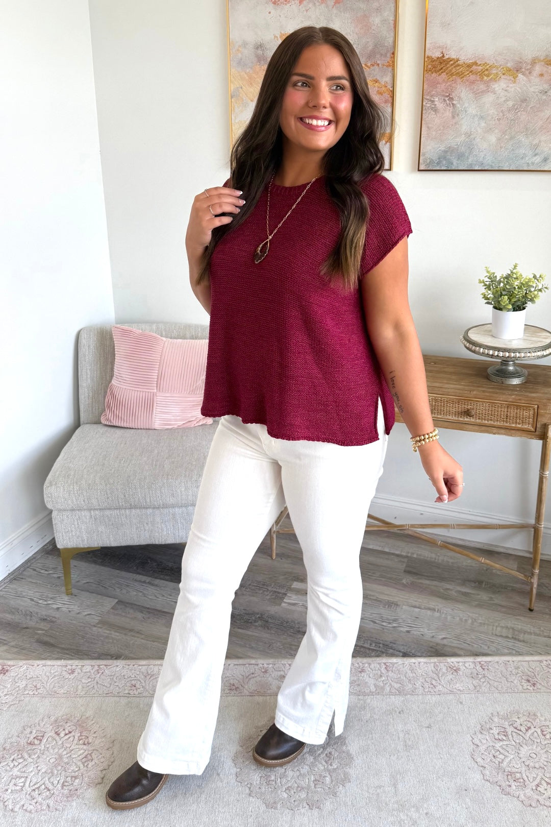 Cozy Transition Knit Top