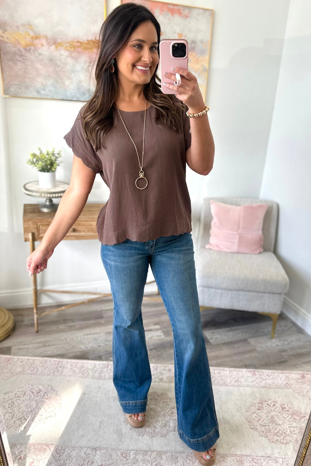 Judy Blue Double Take Tummy Control Flare Jeans