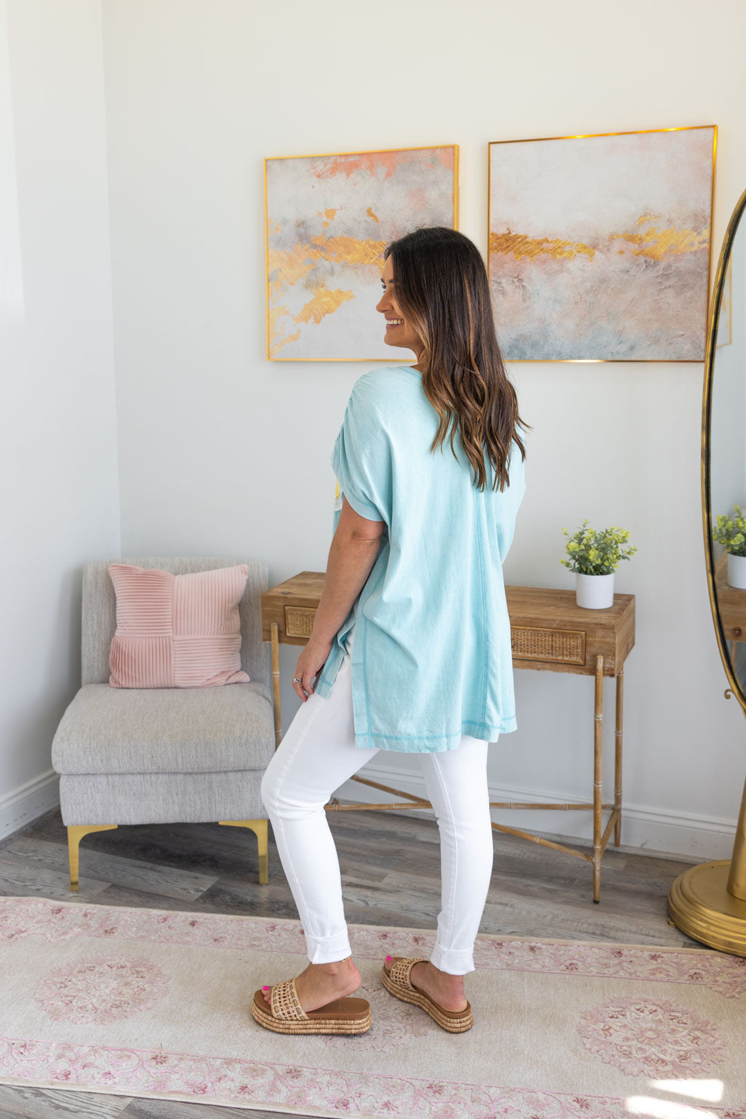 Peace & Petal Top