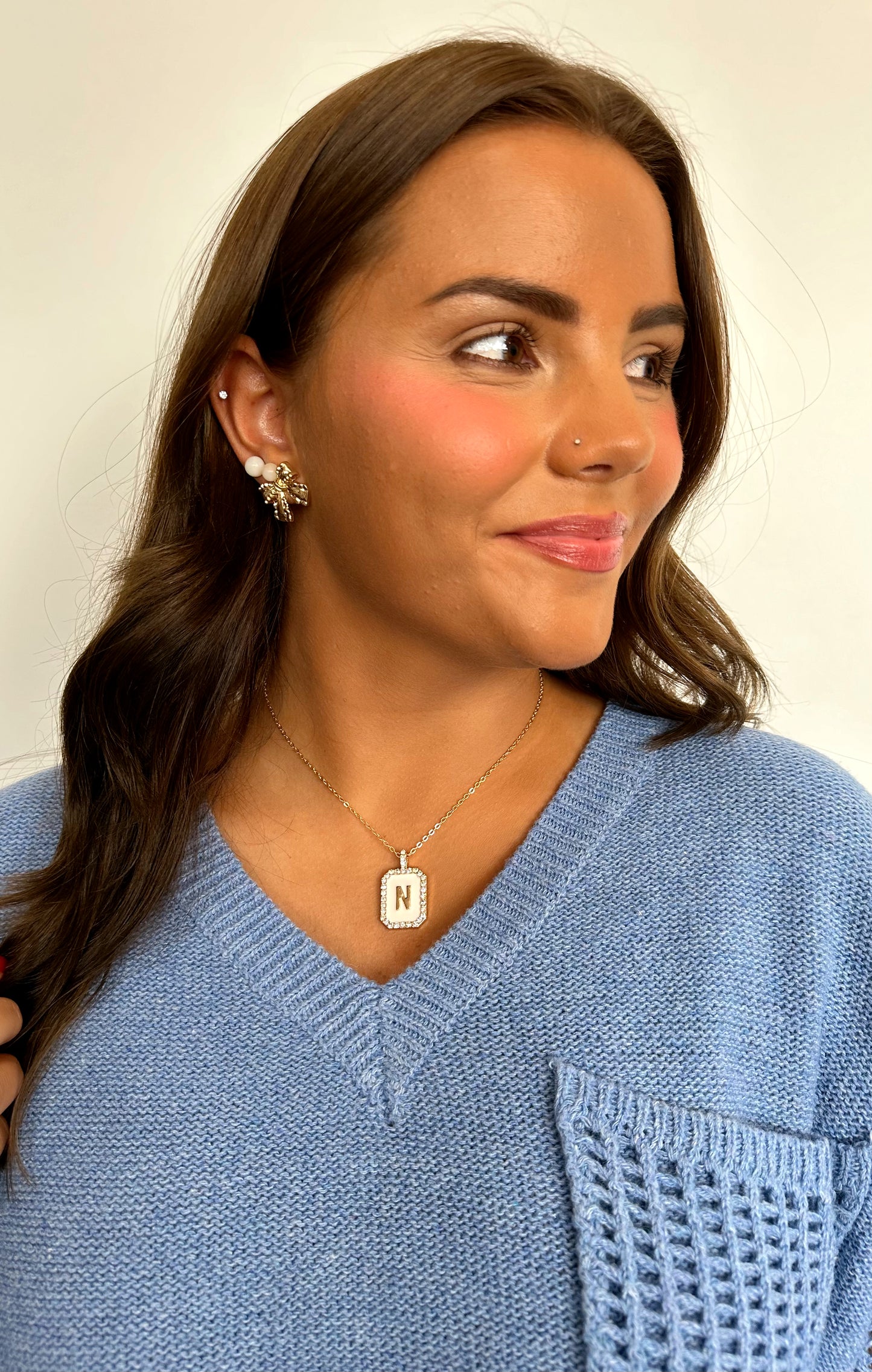 Make A Statement Initial Necklace