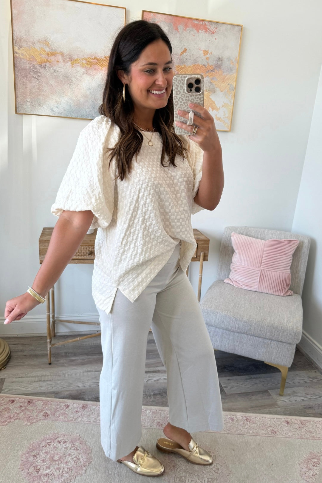It's Magic Wide Cropped Pant