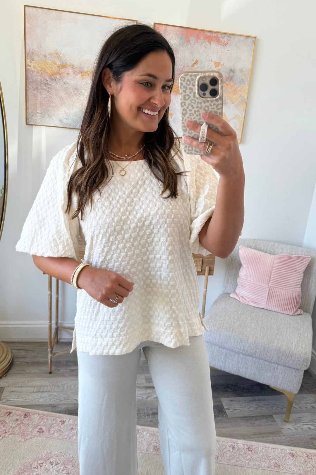 Timeless Textured Top