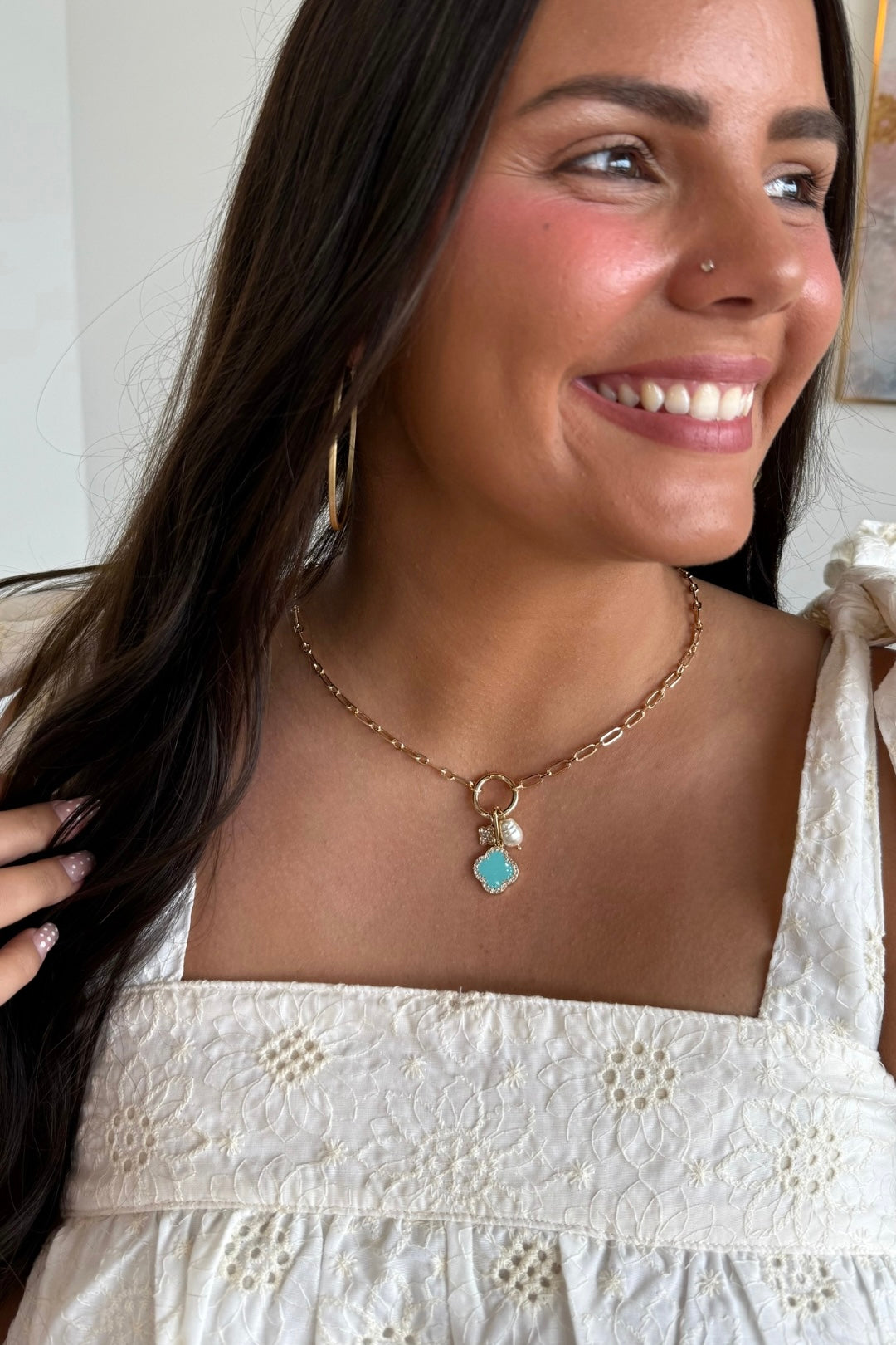 Charmed Clover Necklace