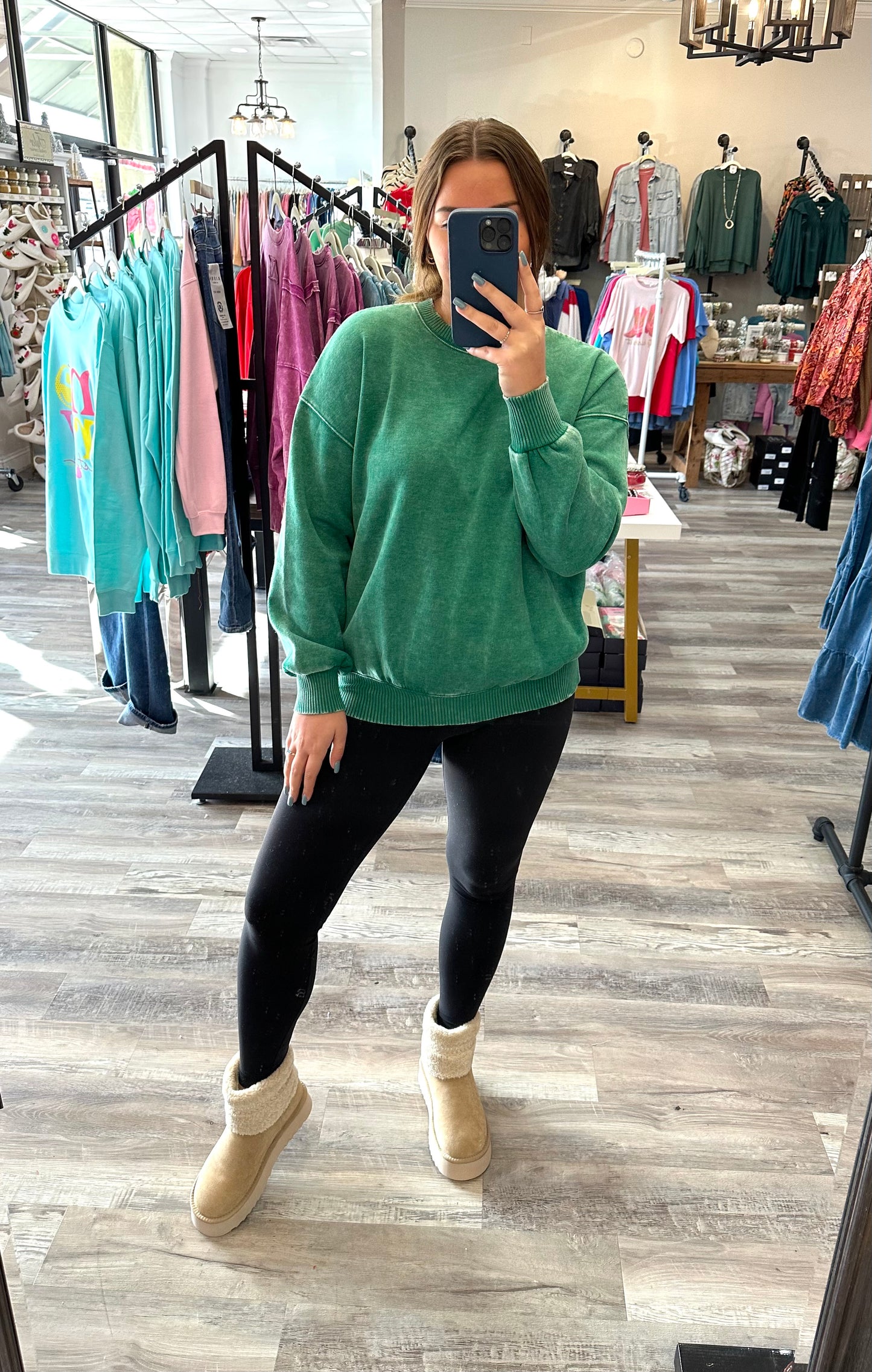 Winter Washed Pullover **Final Sale**