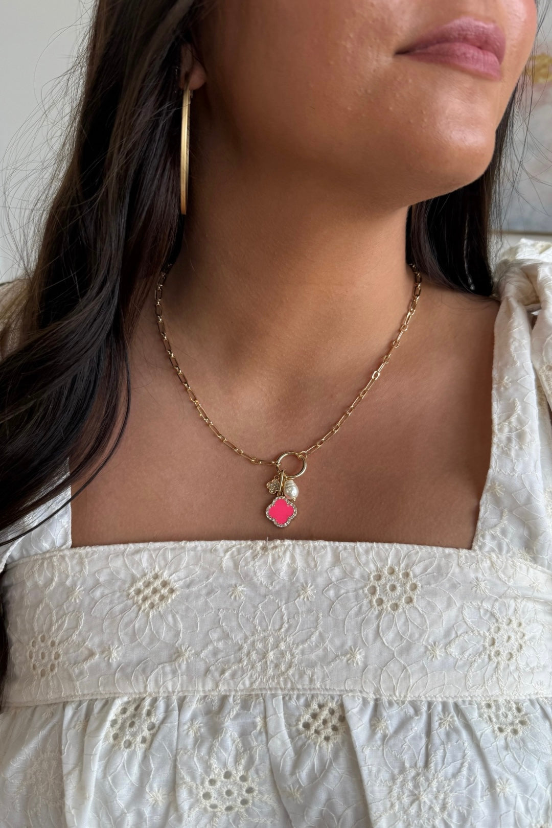 Charmed Clover Necklace