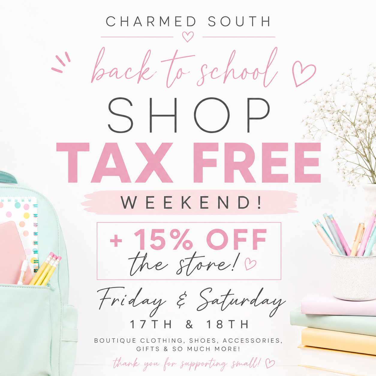 Back To School SALE