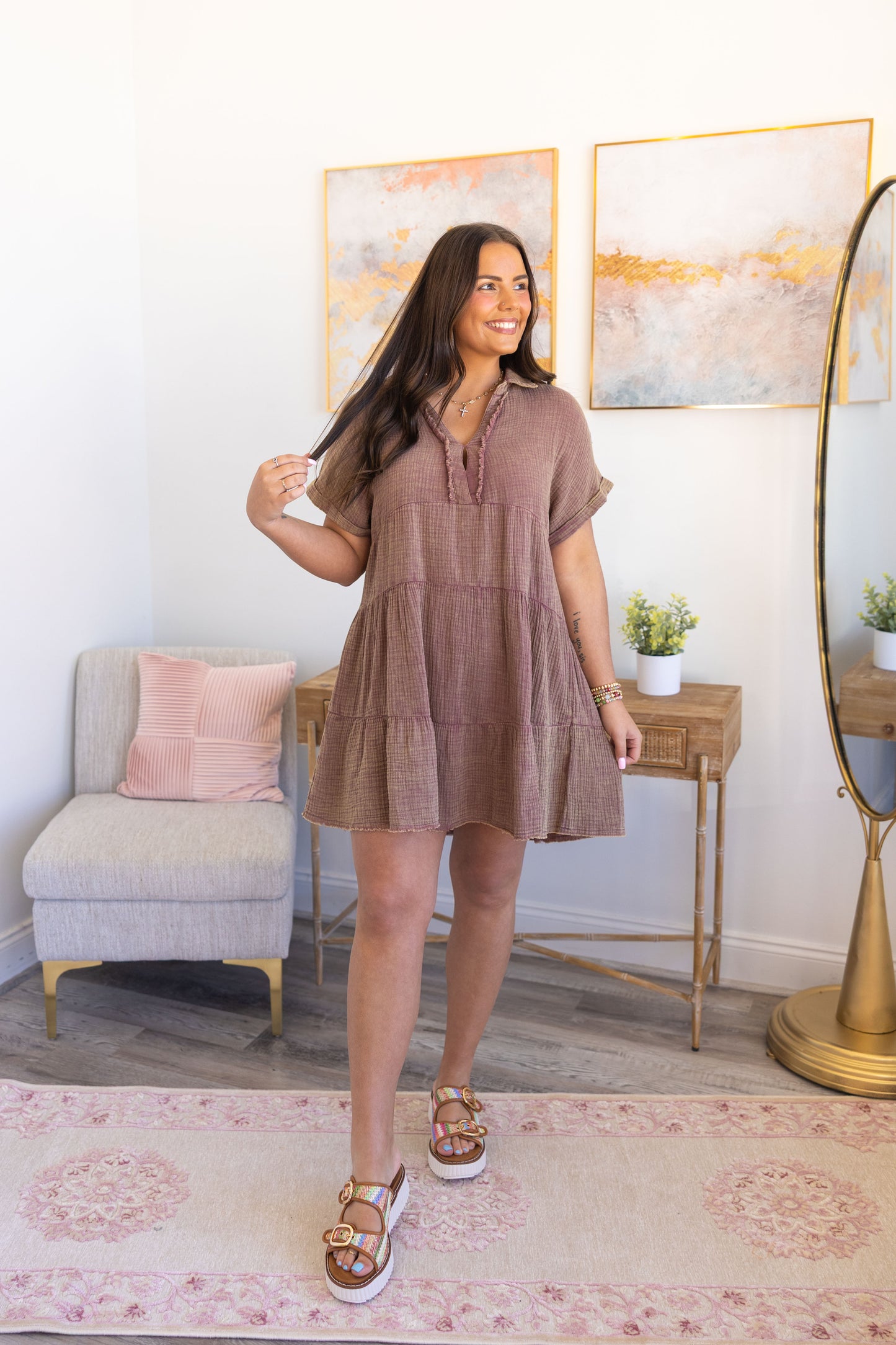 City Cafe Gauze Dress