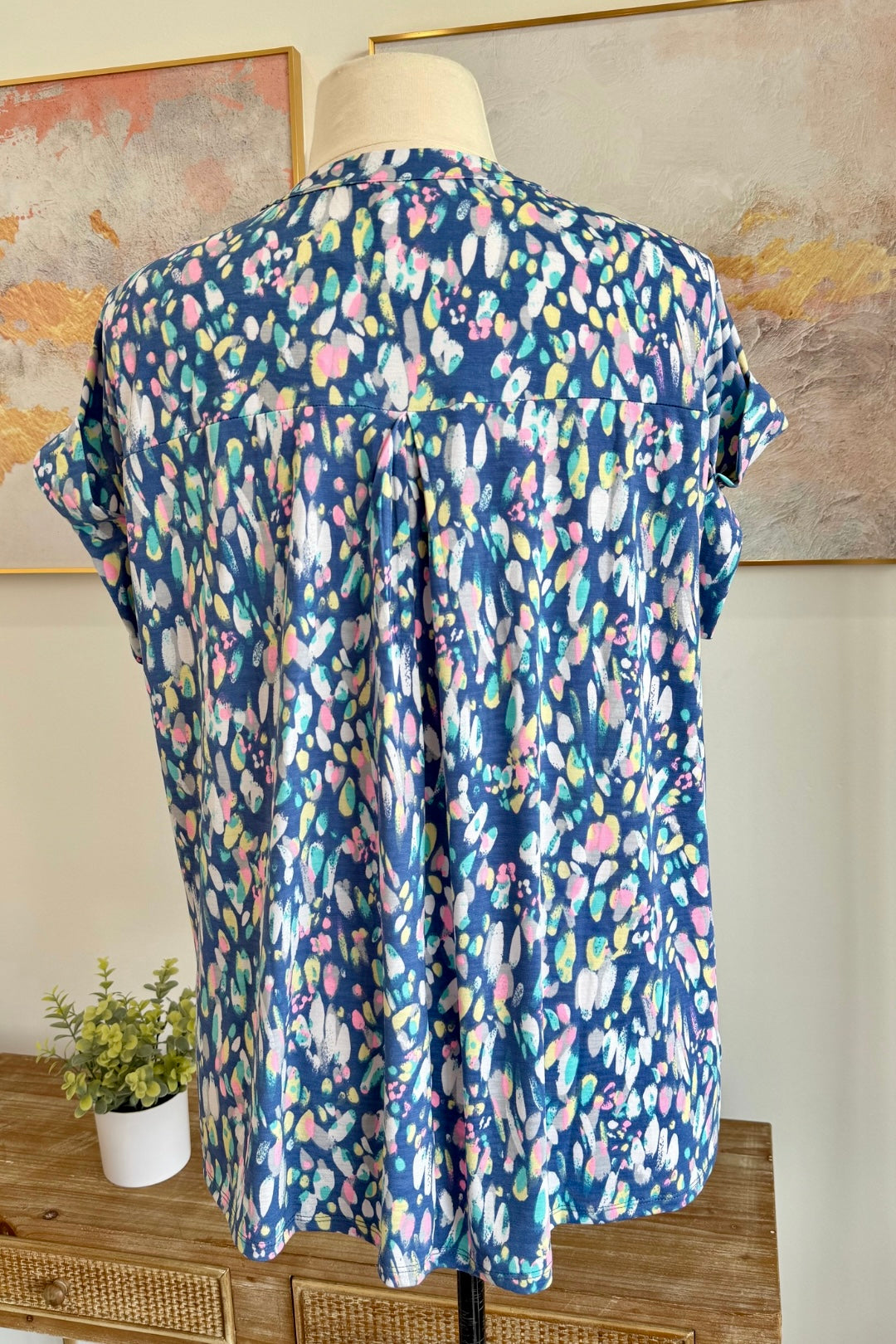 Pattern Shift Top