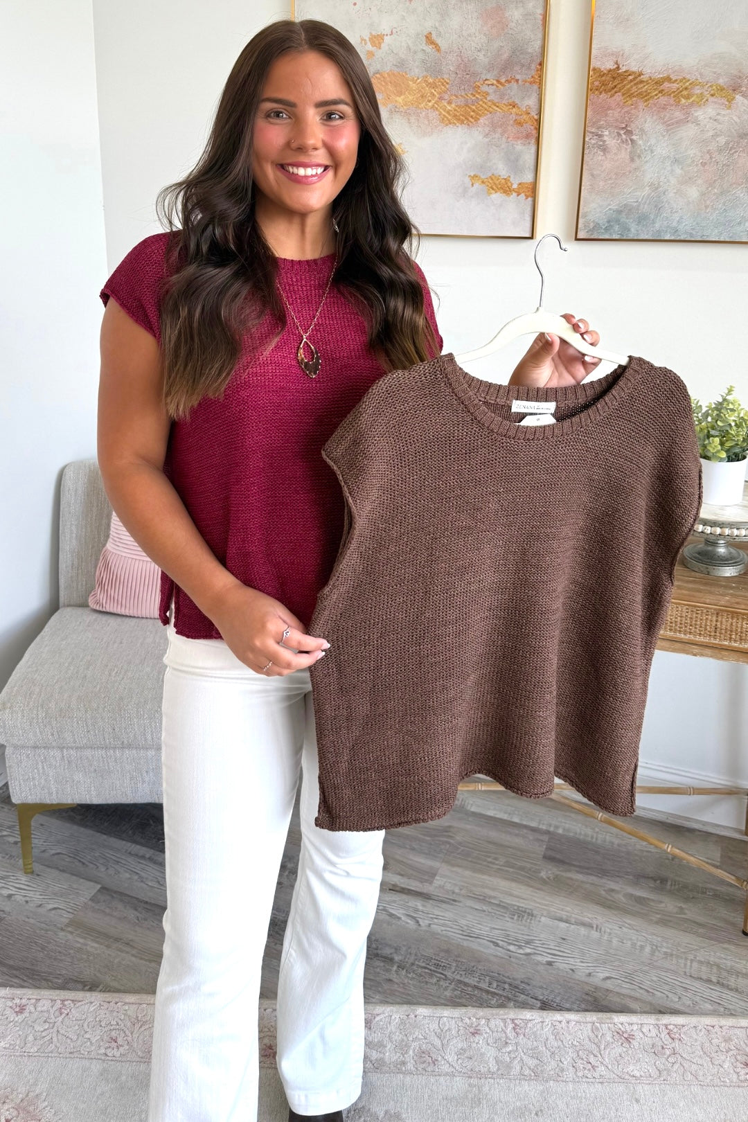 Cozy Transition Knit Top