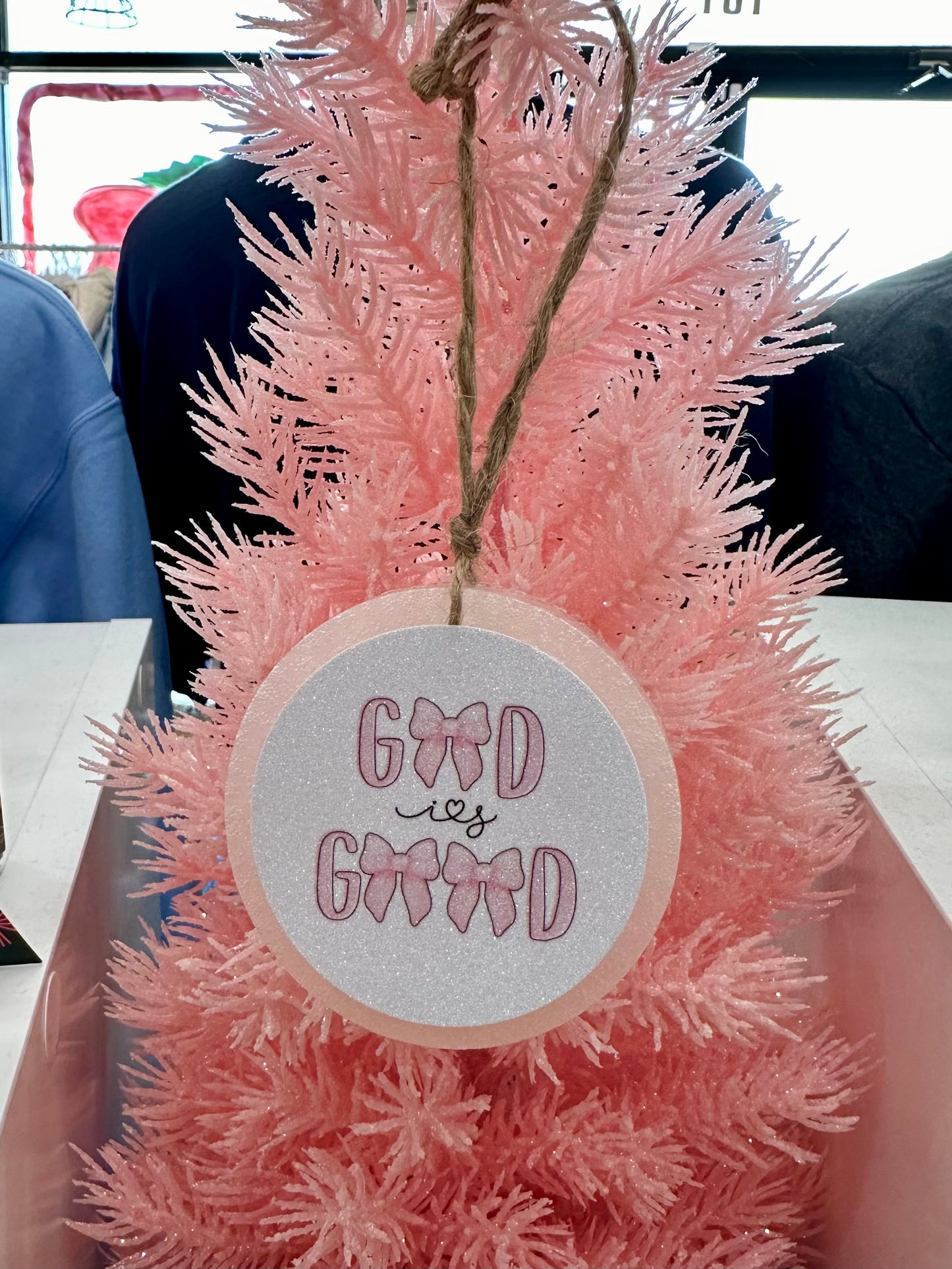 God is Good Bow Freshie