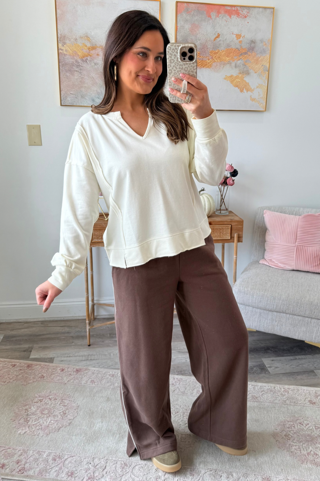 Latte Edge Pants