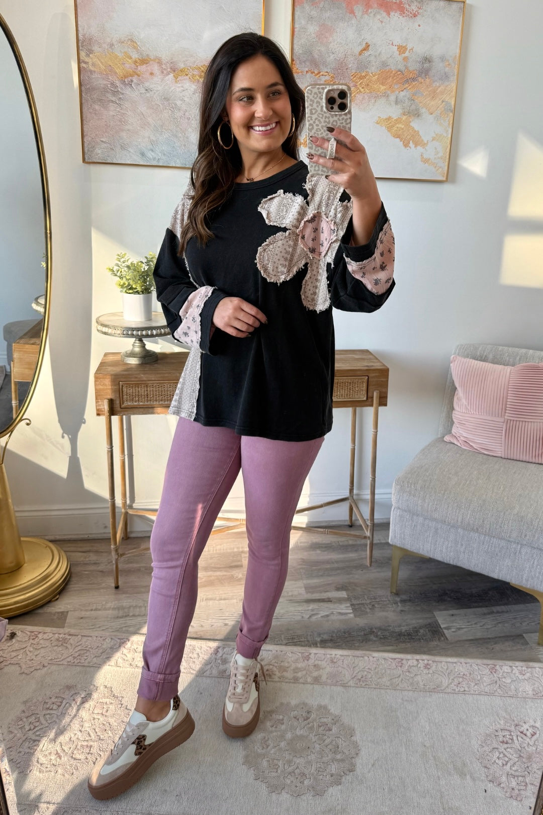 Patchwork Petal Top