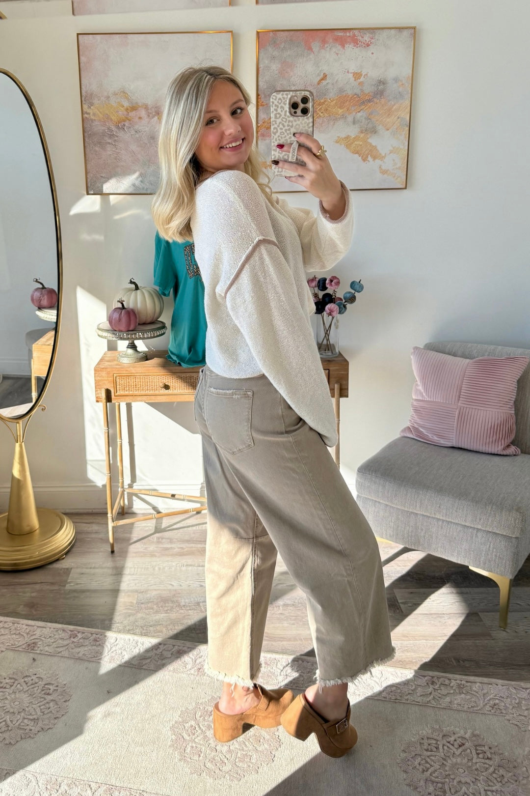 The Piped Edge Sweater