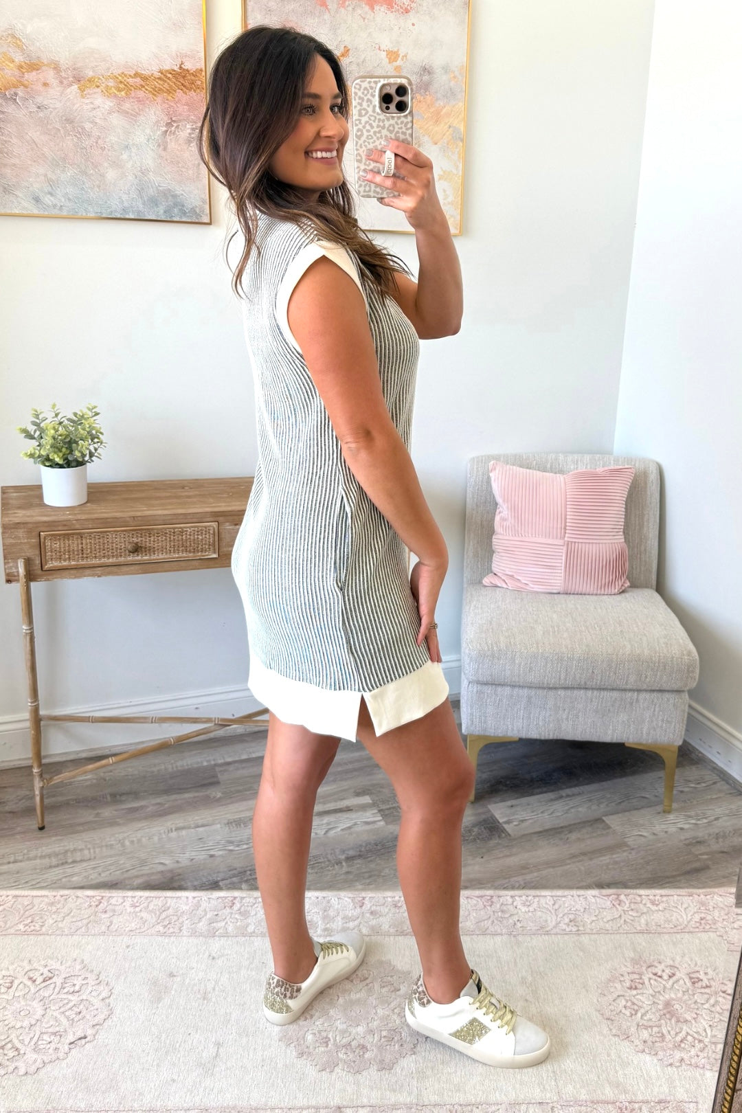 Stripe Mode Dress