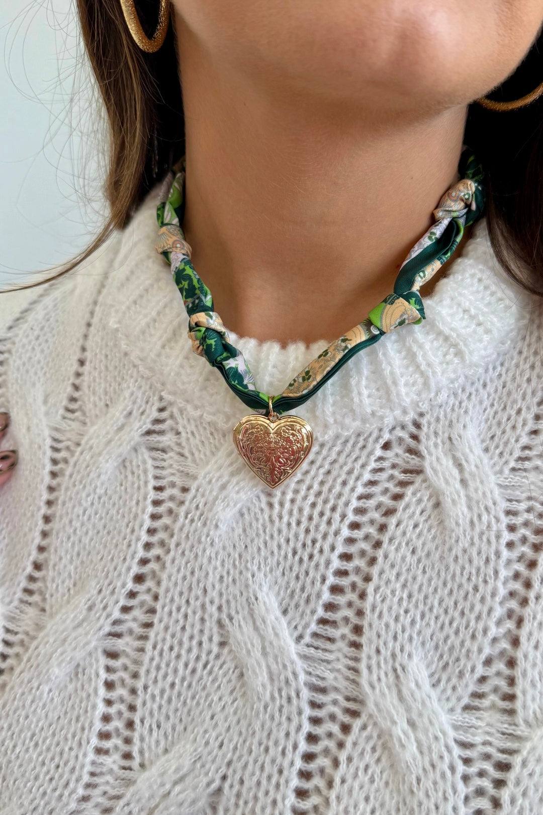 Fabulous & Trendy Scarf Necklace