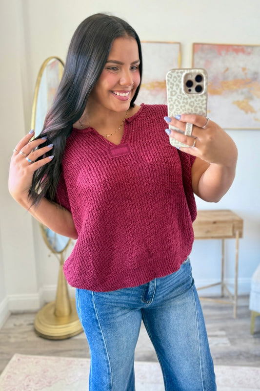 Winedown Sweater Top