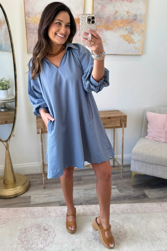 Scallop Sensation Dress