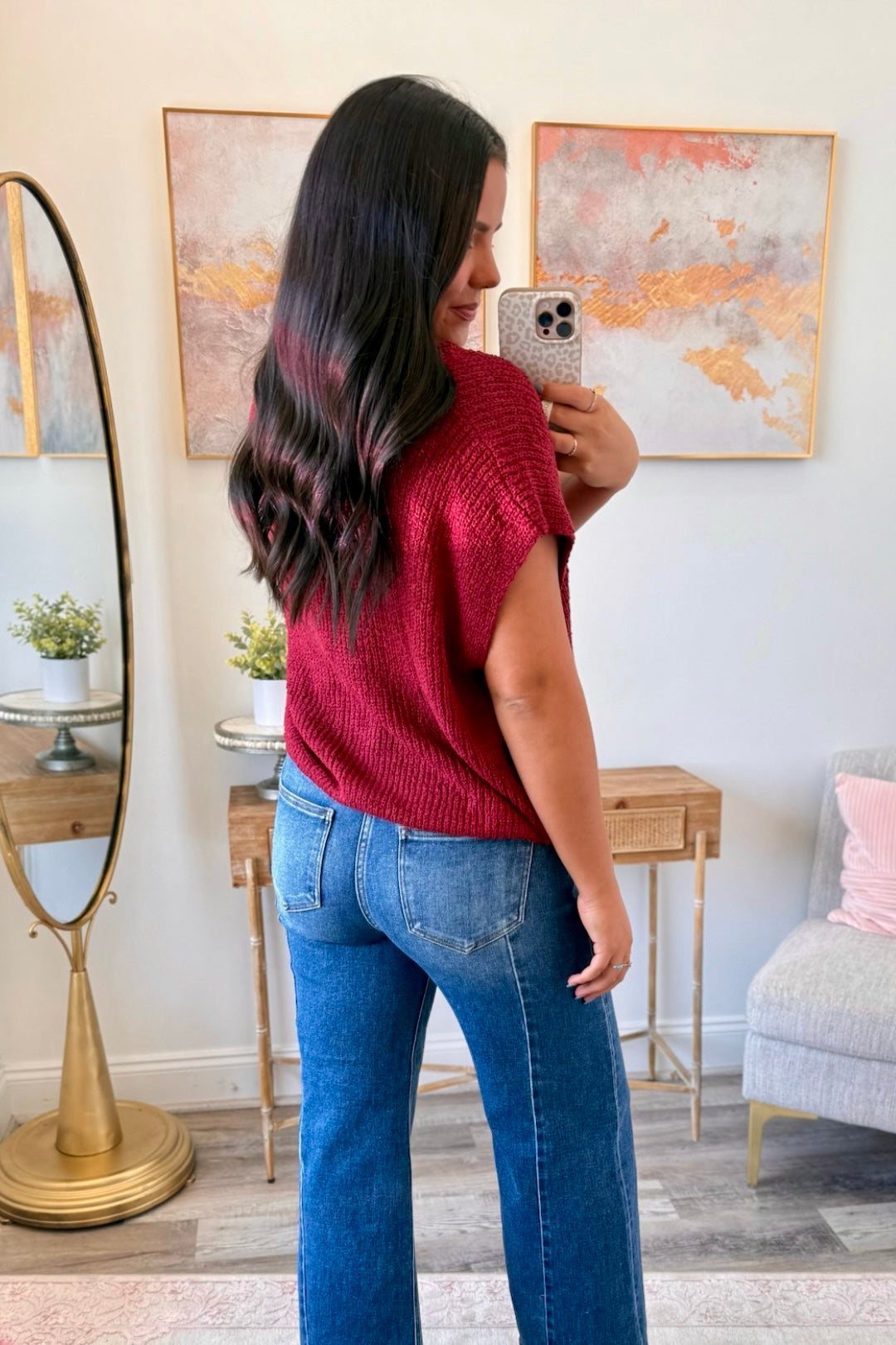 Winedown Sweater Top