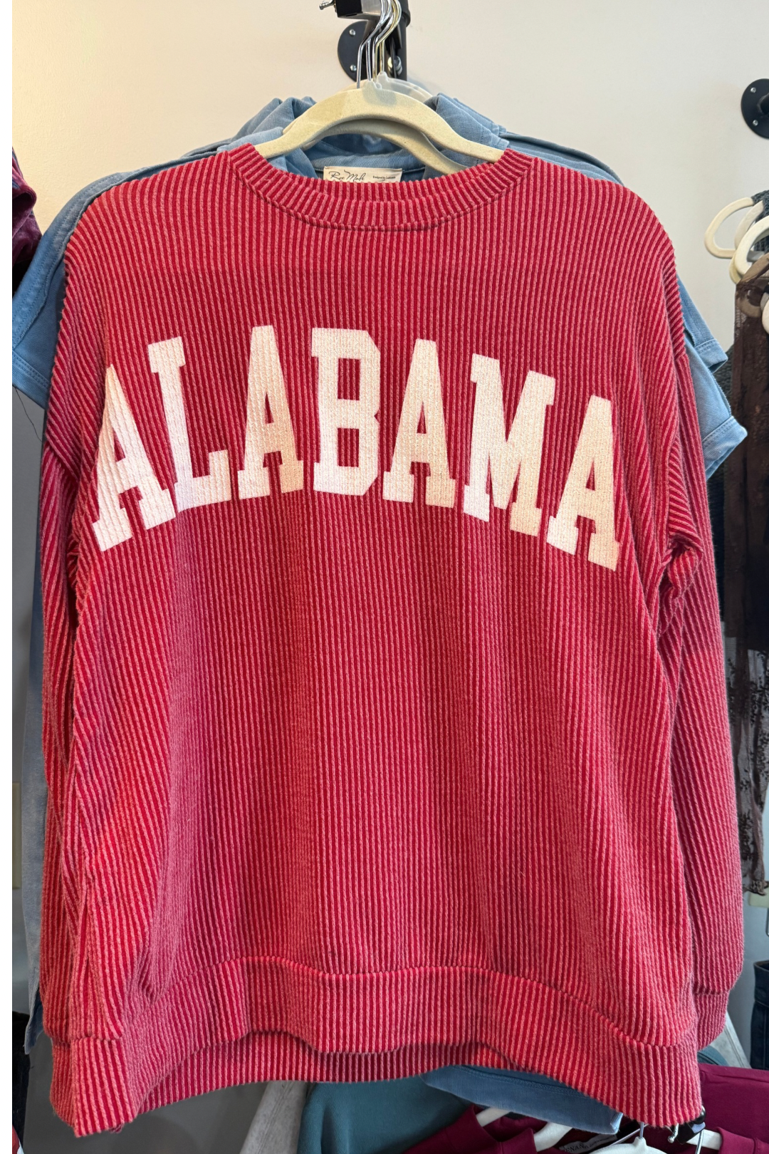 Alabama Ribbed Gameday Top